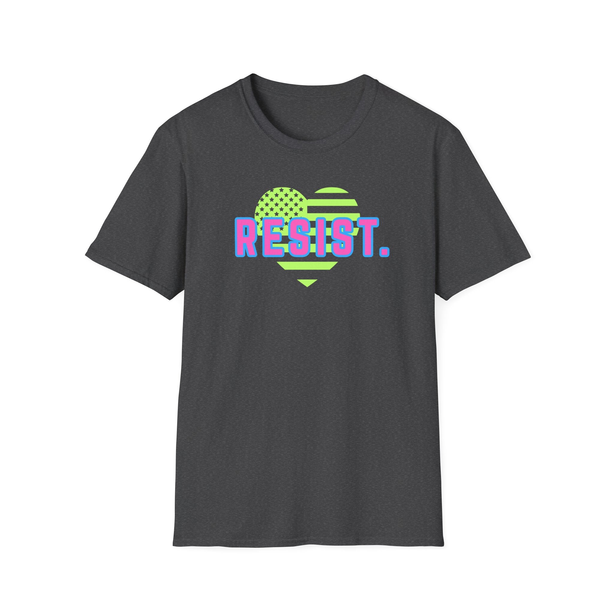 Activist Anti Trump Resist Protest Unisex Softstyle T-Shirt, Activist Tee, Human Rights Apparel, FDT Political Statement Shirt, Social Justice Clothing
