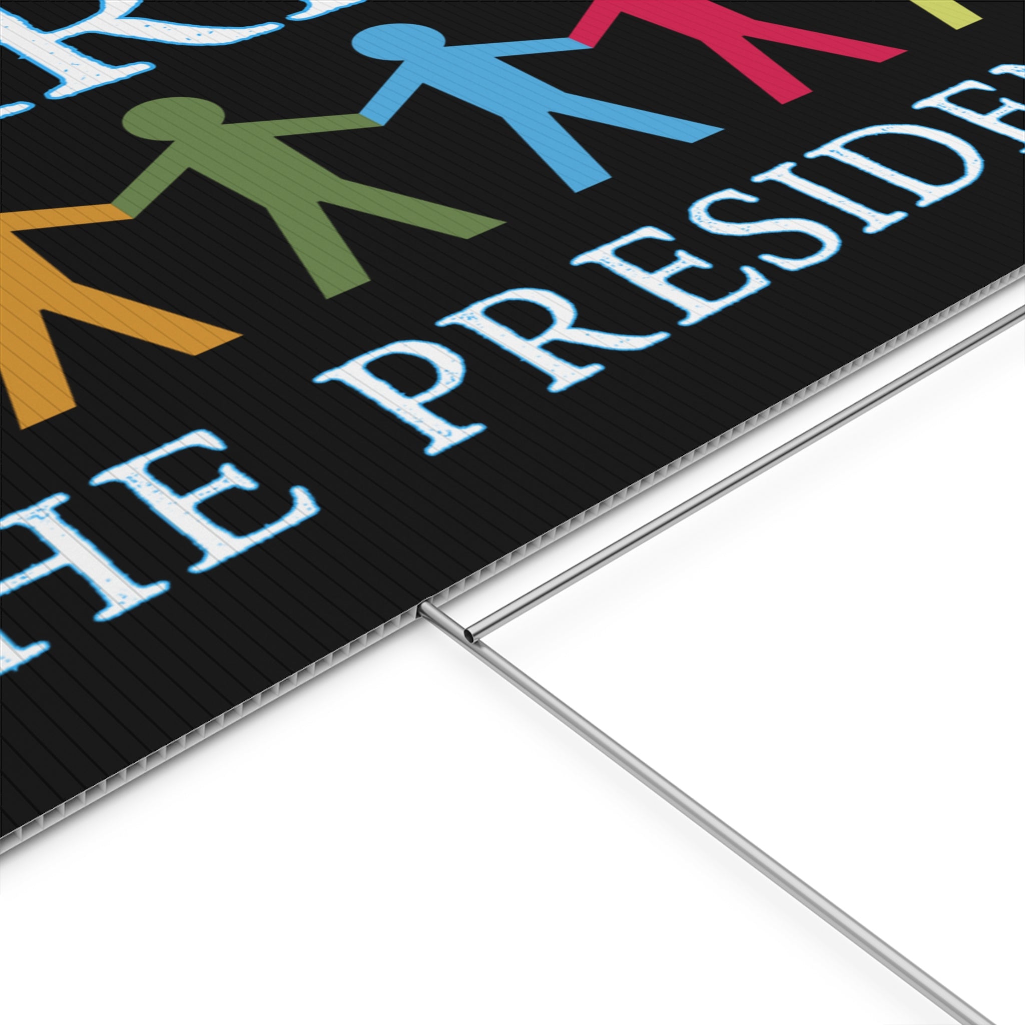 Political Rights Yard Sign, Anti Trump Save Democracy Signage, Protest Activism Banner, Arrest the President Political Statement, Protester