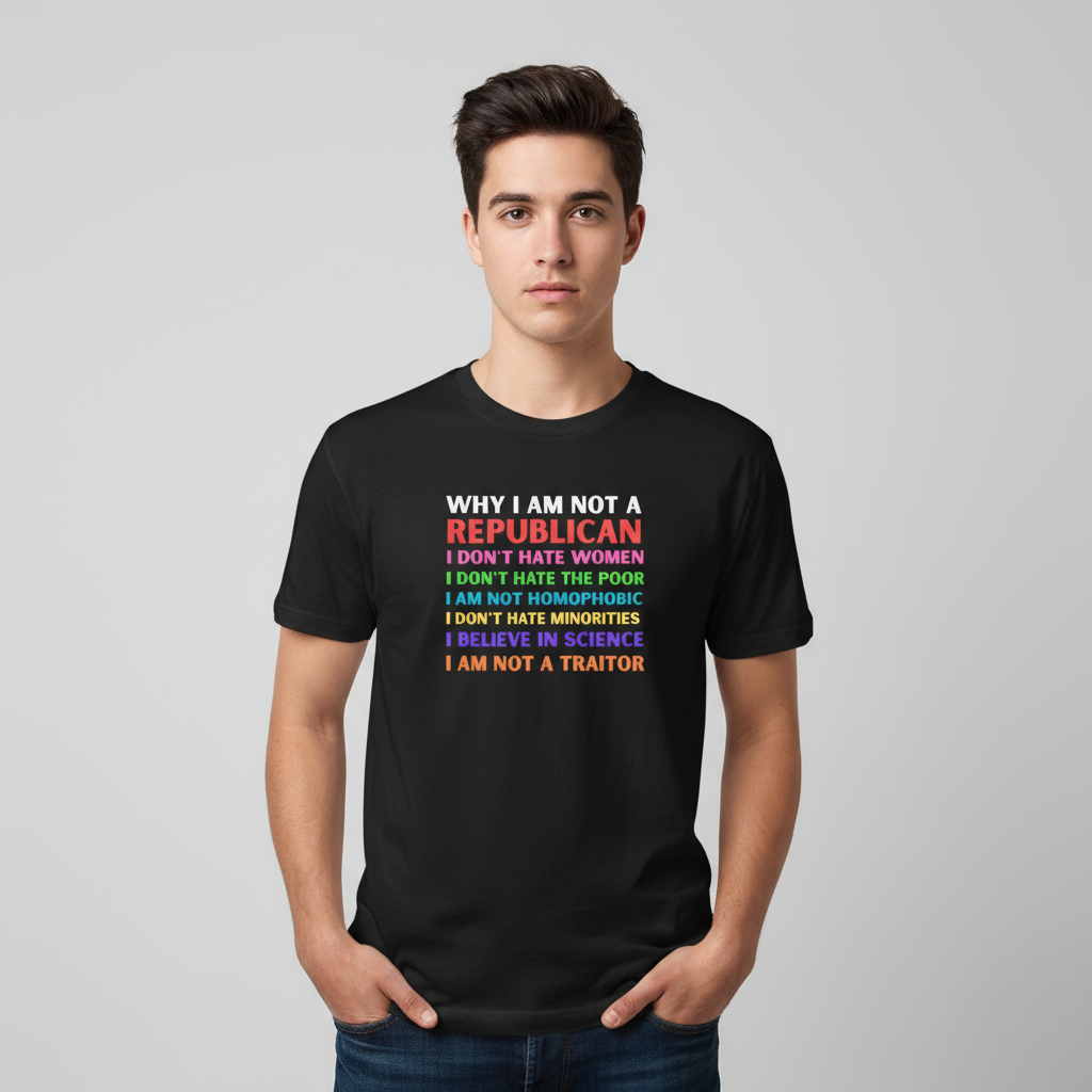 Political Rights Activist T-Shirt, Anti Republican Tee, Equality Inclusion Shirt, Unisex Protest Apparel, Anti Trump Activism Clothing