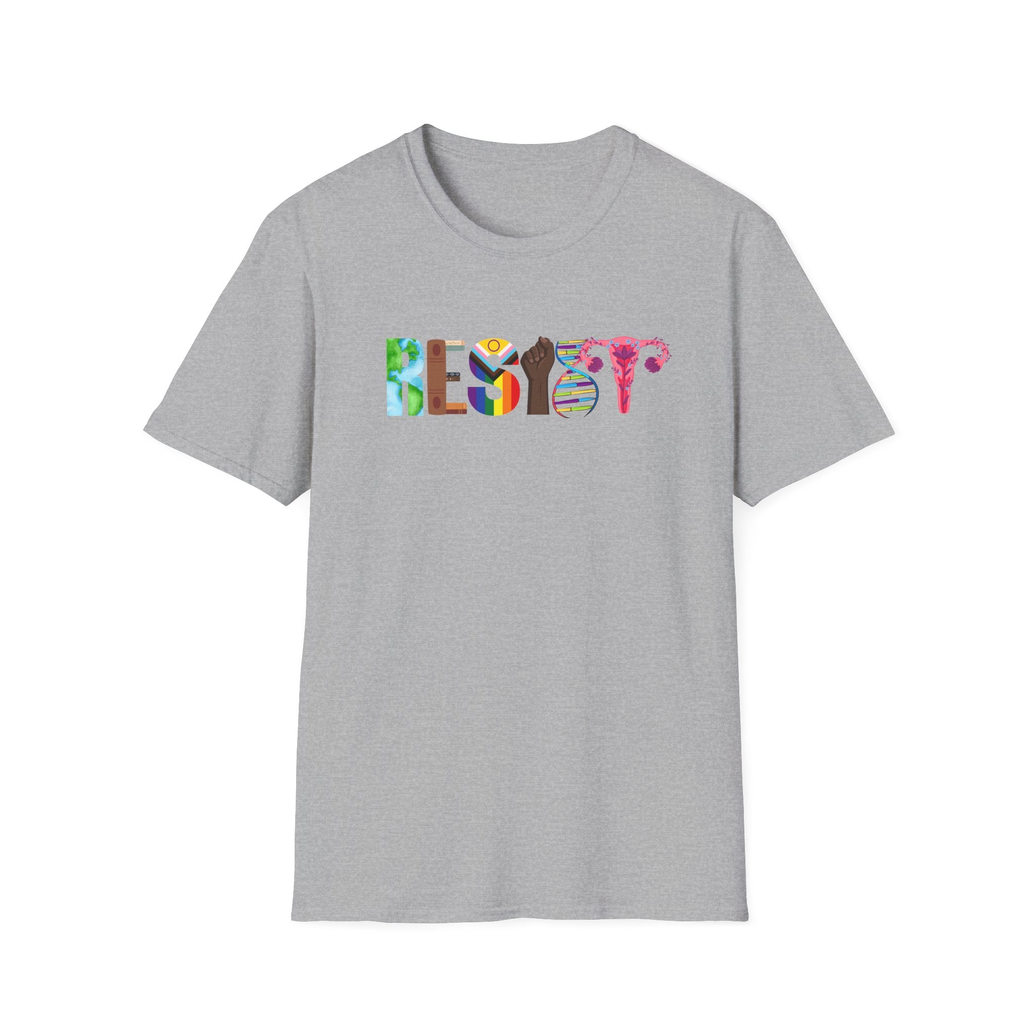 FDT Political Rights Activists T-Shirt, Anti Trump Resist Tee, No Kings Protest Apparel, Social Justice Clothing, Unisex Softstyle Shirt
