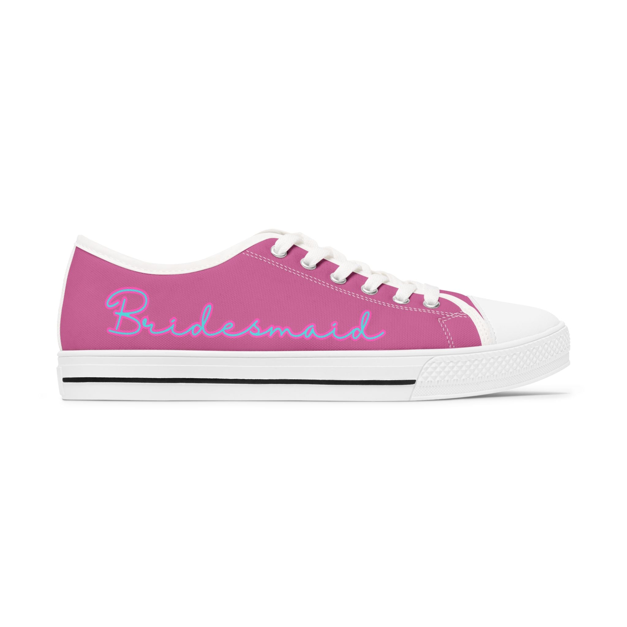 Bridesmaids Sneakers, Wedding Party Gift, Low Top Shoes for Women, Bachelorette Party Gift, Cute Bridal Party Sneakers, Bride Tribe Shoes