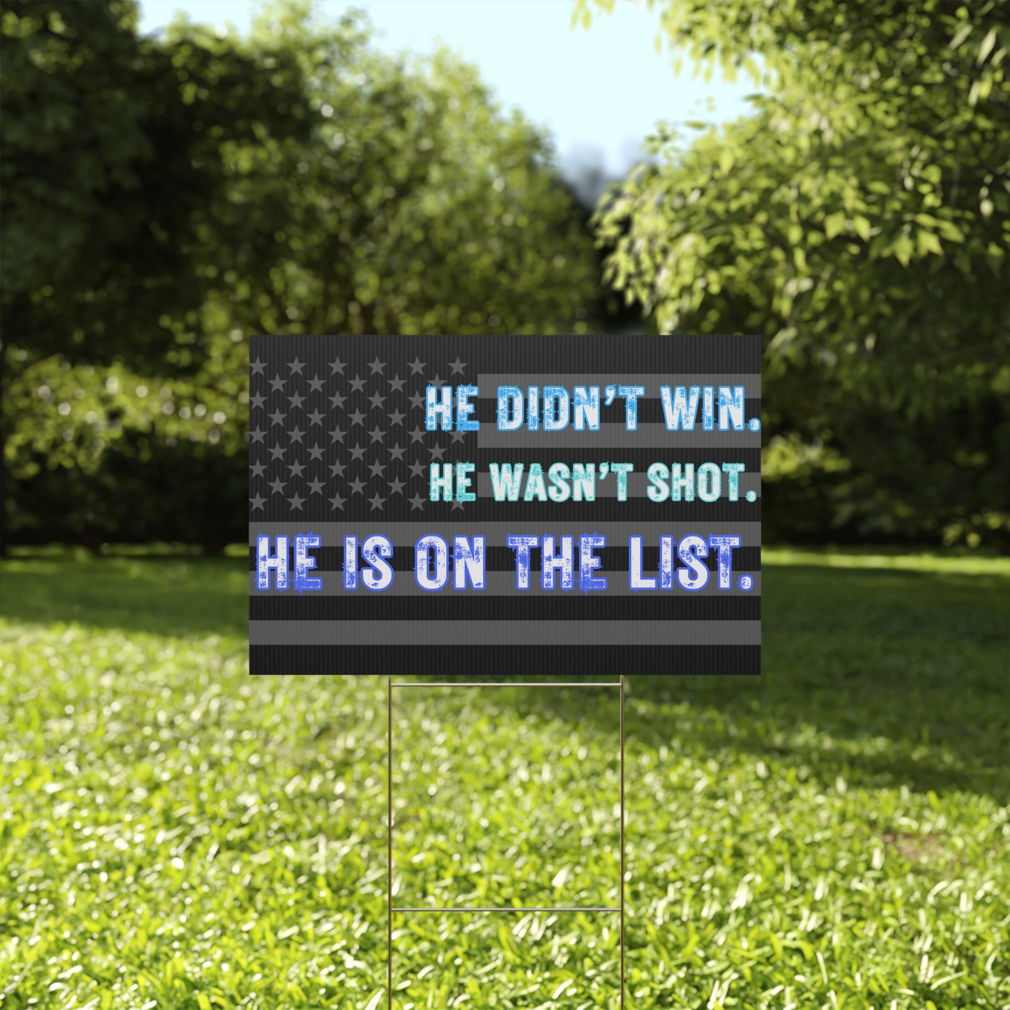 Political Rights Activists Yard Sign, Anti Trump Protest Equality No Kings Resist, Protester Gift, Activist Movement Decor, Liberal