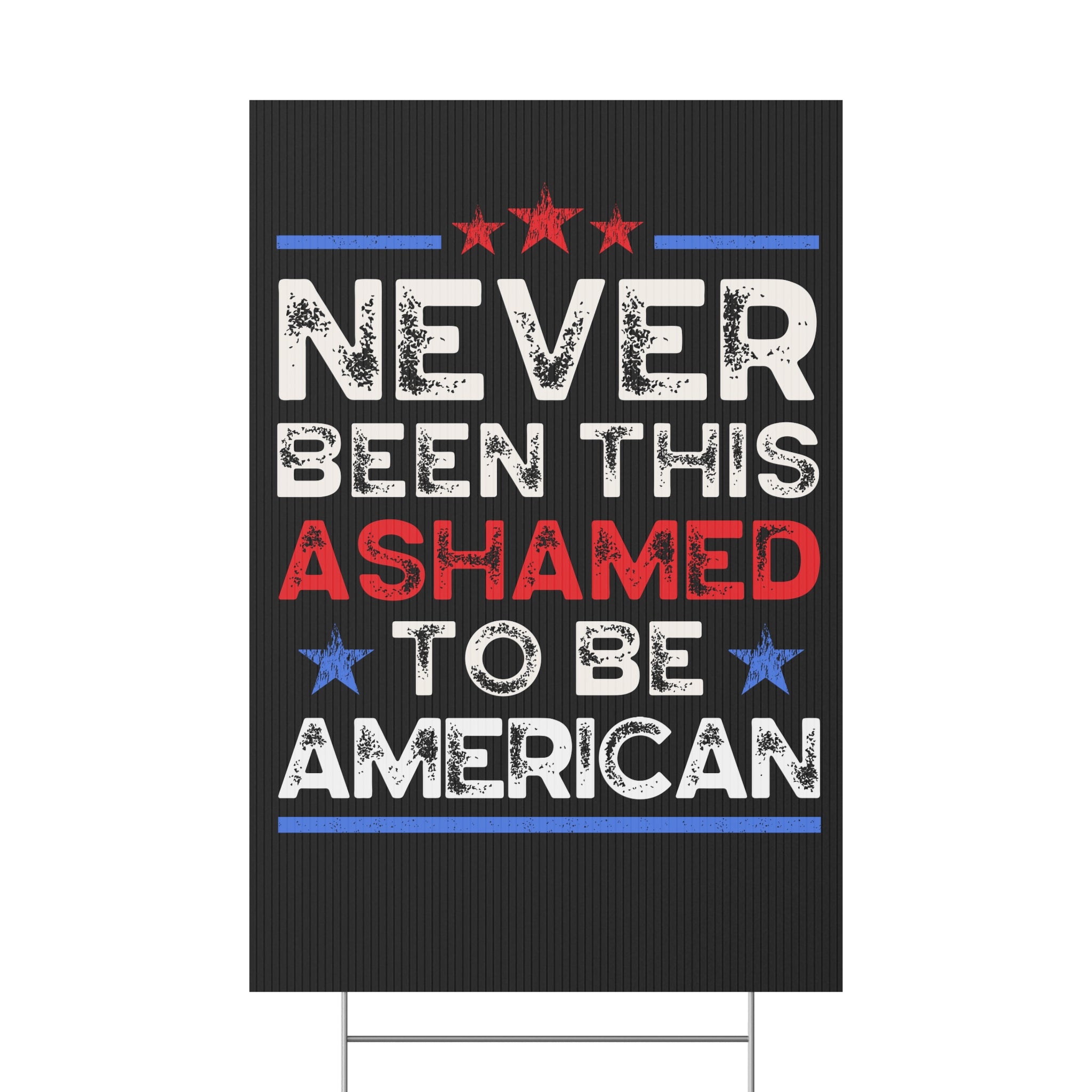 Political Rights Yard Sign, Resist Anti Trump Protest Decoration, Democracy Activist Visual Statement, Activism Campaign Placard, Liberal