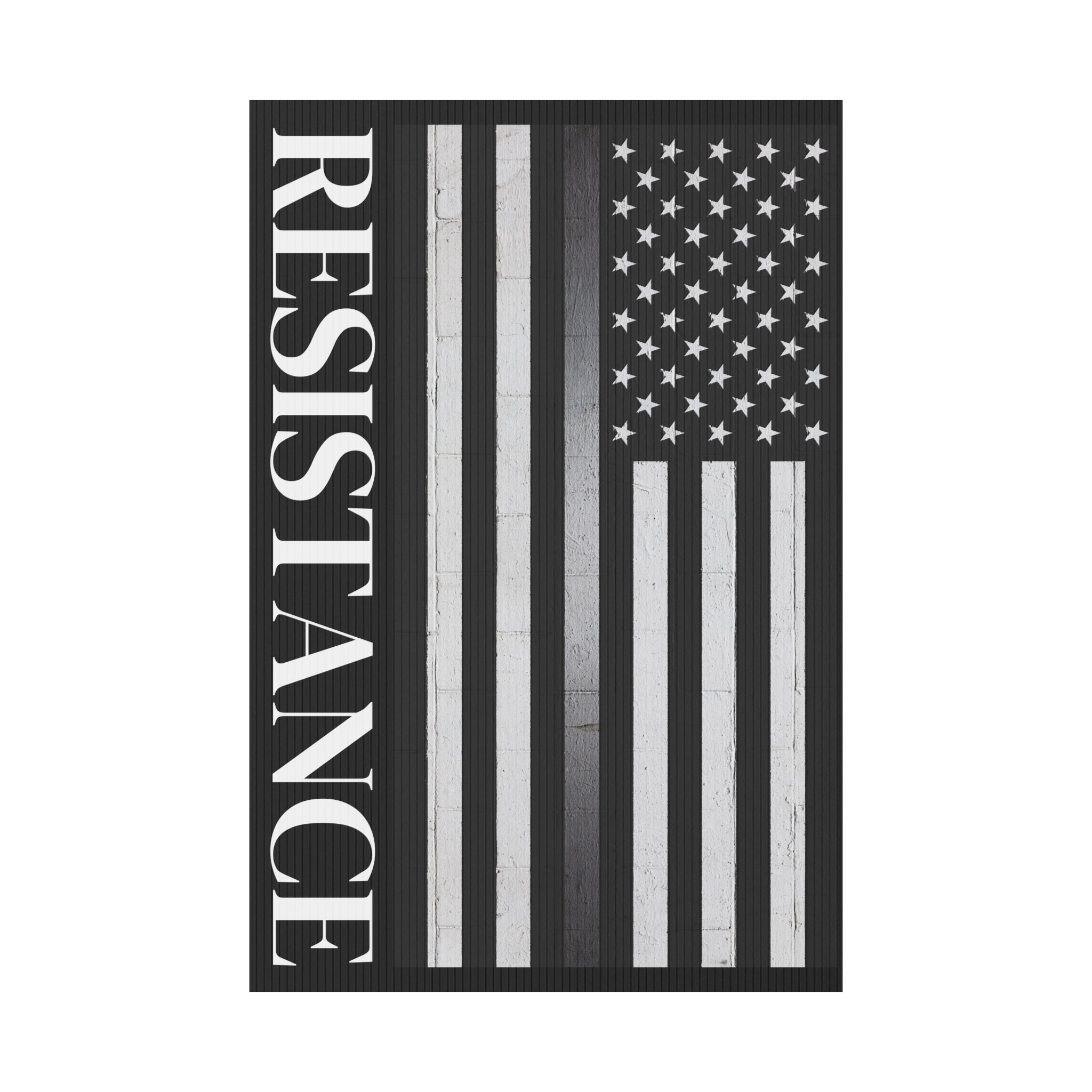 Resistance Movement Plastic Yard Sign, Anti Trump Protest Rights Activists Activism Protester Lawn Poster, Protest Politics Demonstration