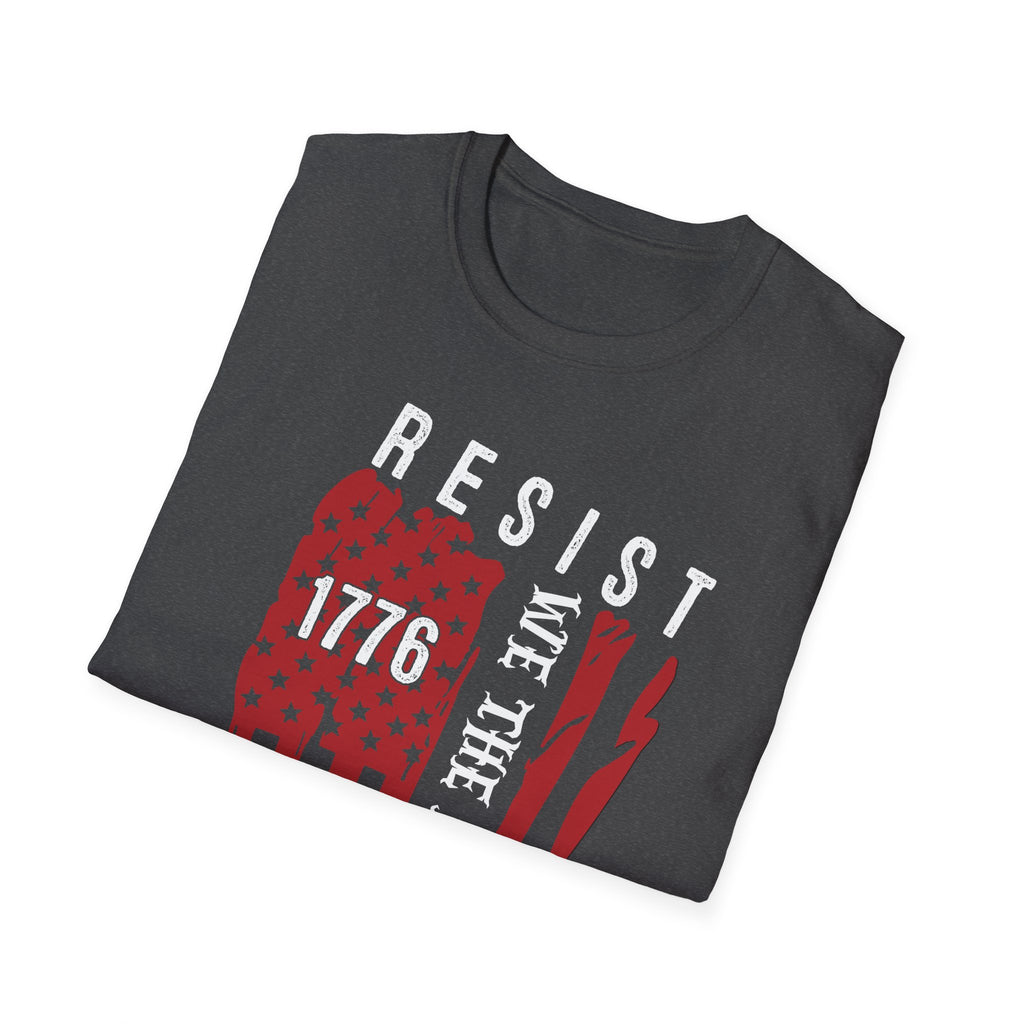 Anti Trump Protest Unisex Softstyle T-Shirt, Rights Activists Tee, Resist Movement Shirt, Political Activism Clothing, Social Justice