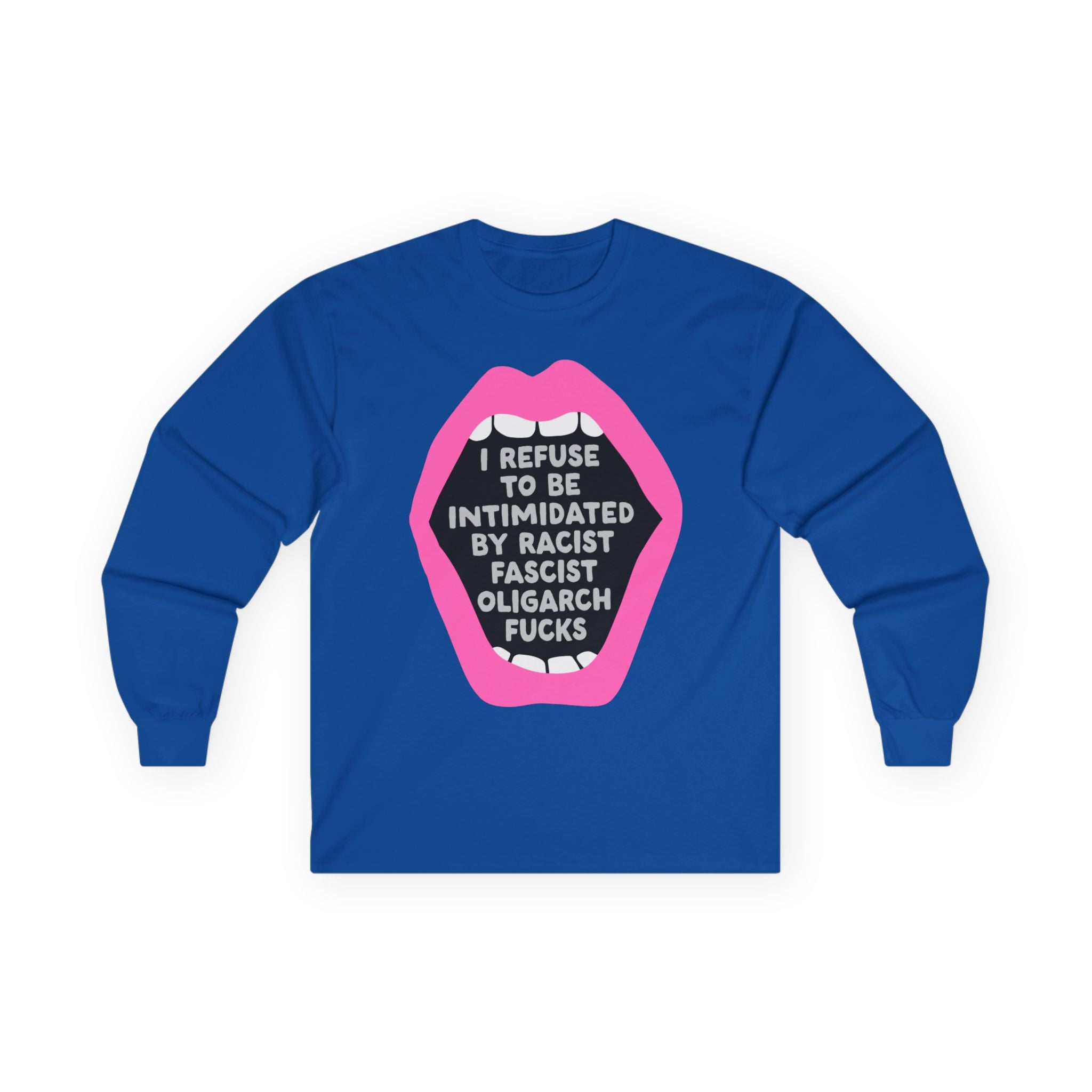 FDT Save Democracy Political Rights Activists Tee, Anti Trump Long Sleeve Shirt, Equality Activist Gift, Protest Movement Top, Unisex Cotton Tee