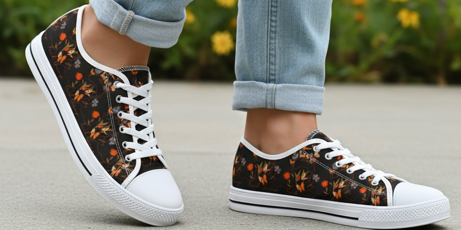 Sneakers, Subtle Fuck Trump Wildflower Butterfly Design, Political Rights Activists, Low Top Shoes, Feminist Protest, Resistance Activism