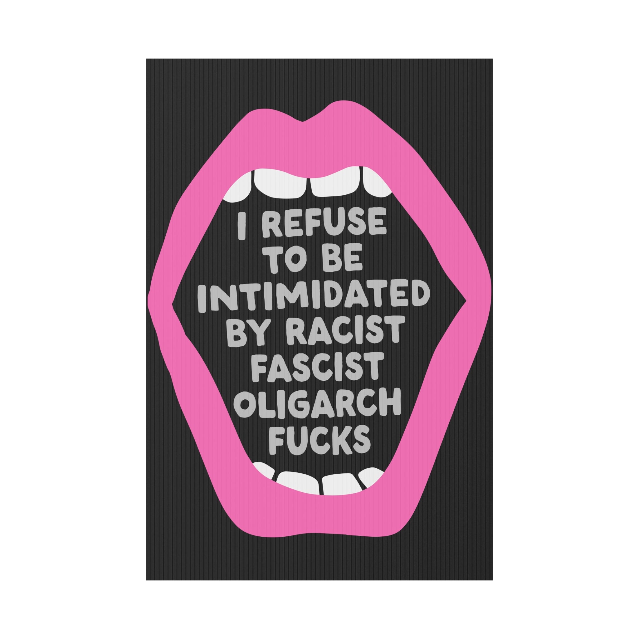 Political Activist Yard Sign, Anti Trump Protest Sign, Save Democracy Lawn Sign, Resistance Movement Placard, Protester Decor