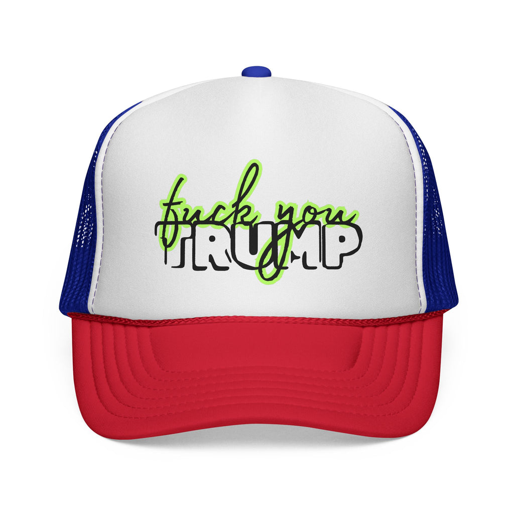 Anti Trump Political Rights Activists Trucker Hat, Anti Trump Hat, Save Democracy, Protester Cap, Resistance Rights Activism Headwear