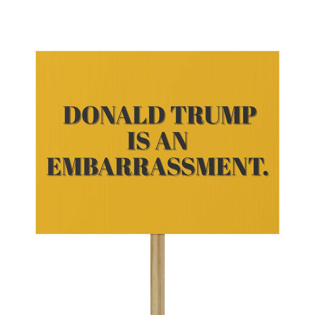 Protest Sign Poster, Donald Trump is an Embarrassment, Human Rights Activists, Save Democracy, Activist Gift, Political Art, Protest Decor,