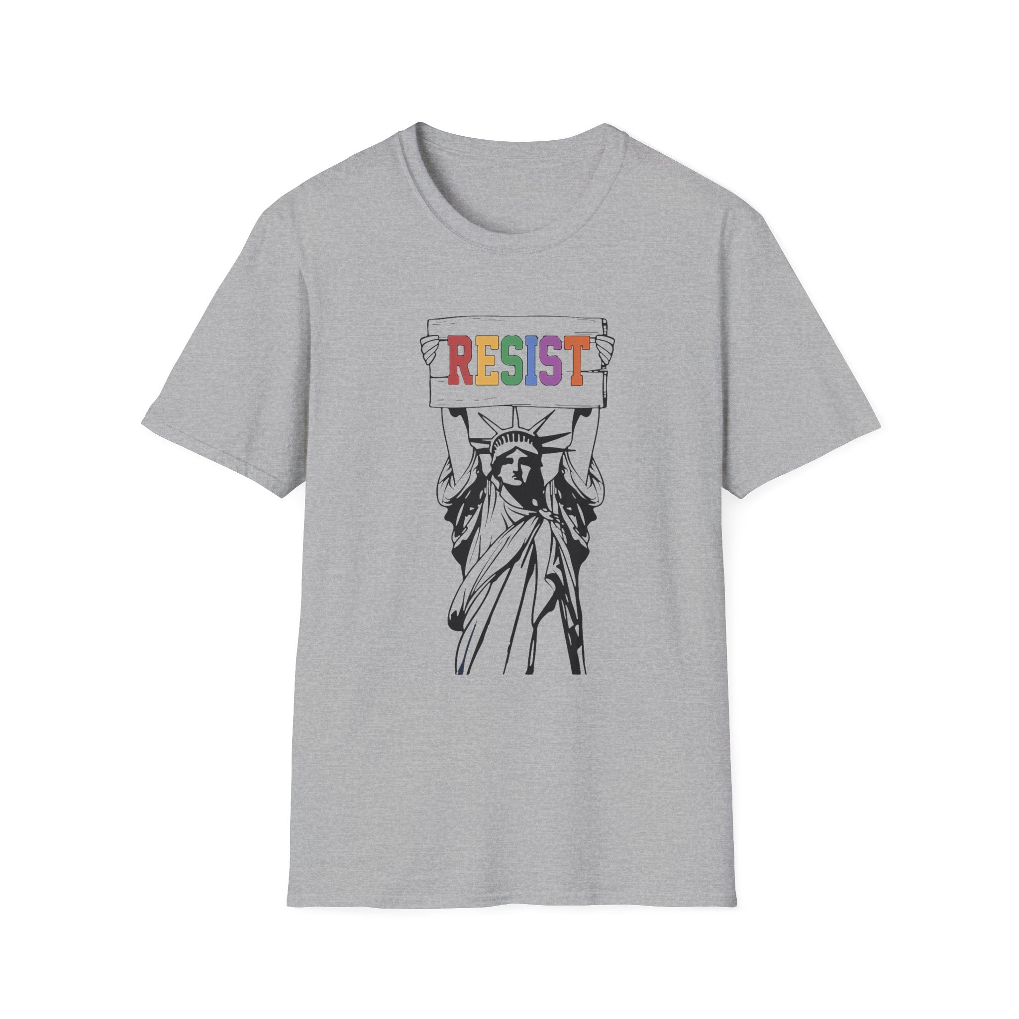 Political Activists T-Shirt, Resist Anti Trump Tee, Protest Movement Clothing, Unisex Activism Apparel, Resistance Gift Liberal Democrat FDT Shirt