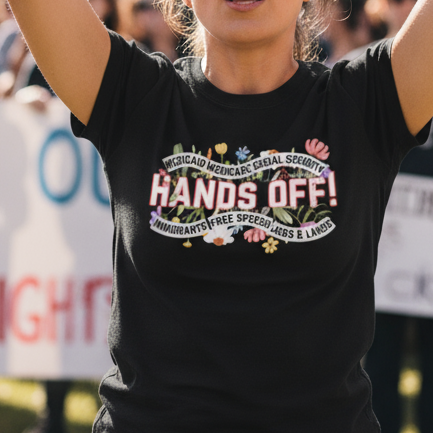 FDT Human Rights Protest Unisex Softstyle T-Shirt, Anti Trump Political Rights Activists Tee, Save our benefits Tee, Activist Shirt