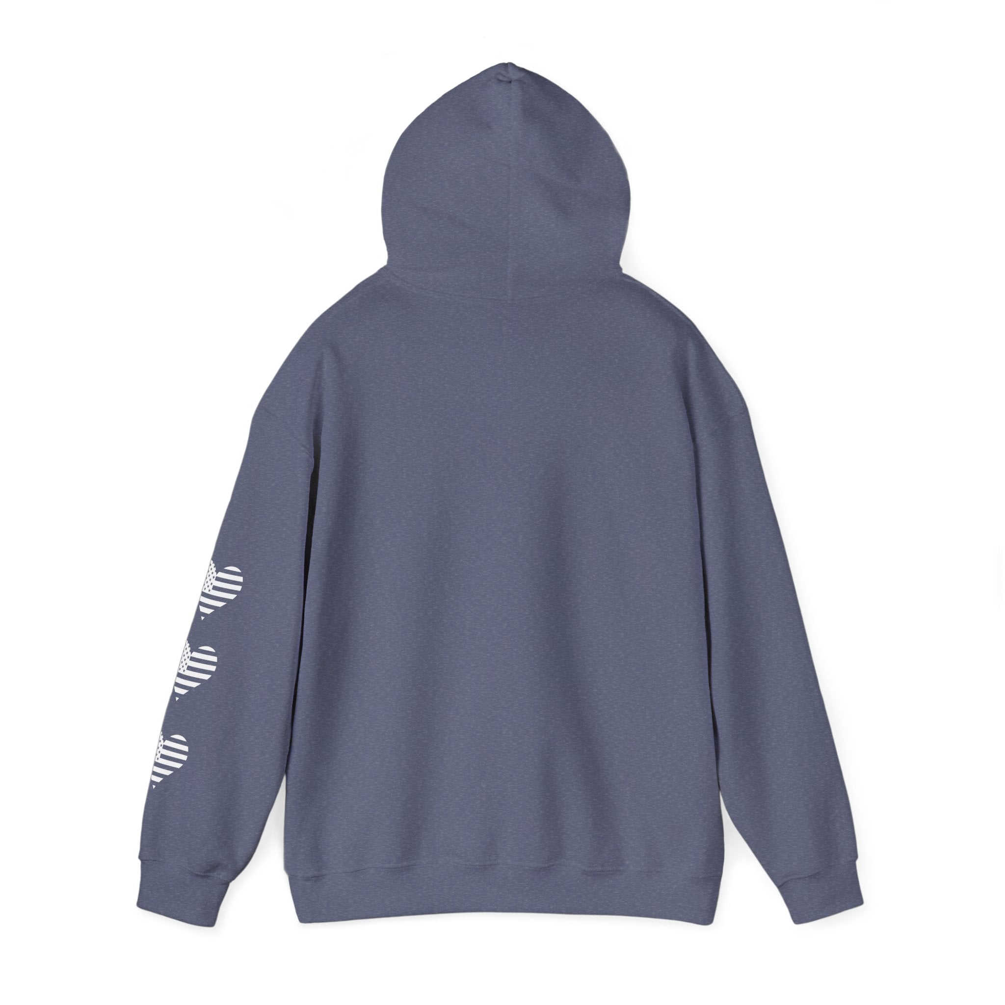 Anti Trump Unisex Heavy Blend™ Hooded Sweatshirt, Save Democracy, No criminals in office, anti bullying - Political Activism, Protest