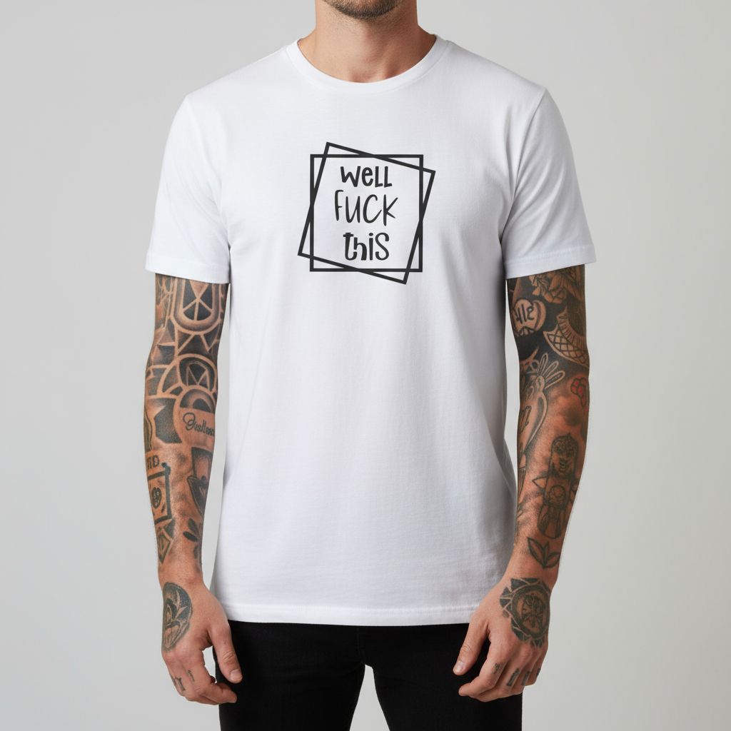 Funny Adults Unisex Softstyle T-Shirt, Sarcasm Tee, Humorous Graphic Shirt, Swear Word Gift, Comical Top Christmas Gift