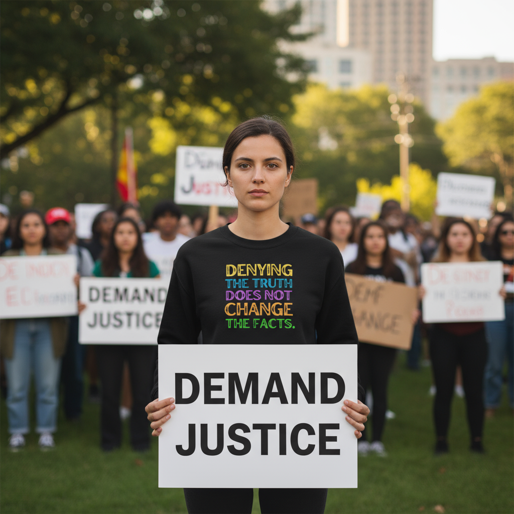 Anti Trump Political Activists Unisex Sweatshirt, Humanity Morals Design, Protester Gift, Activism Clothing, Social Justice Apparel