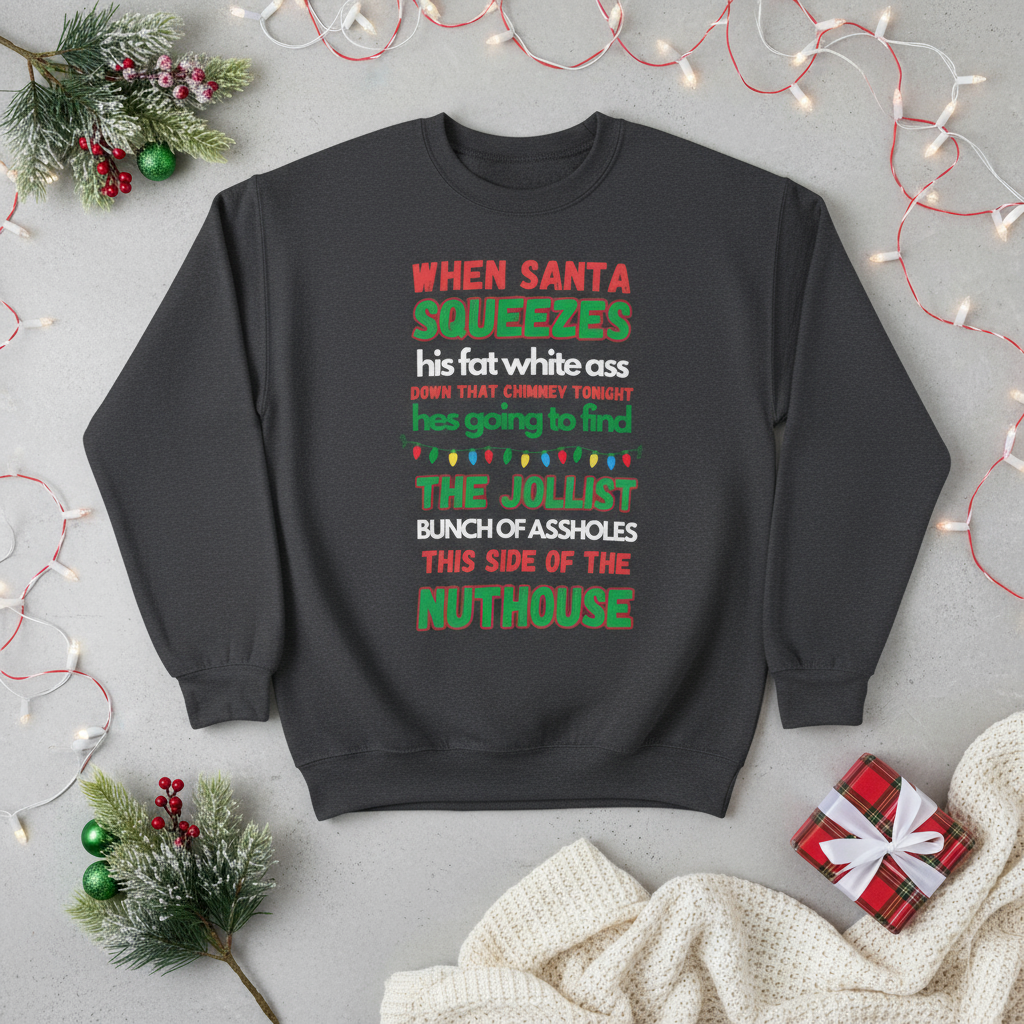 Christmas Vacation Sweatshirt, Funny Clark Griswold Quotes, Holiday Movie Gift, Unisex Sweater Jumper, Xmas Present, Winter Apparel
