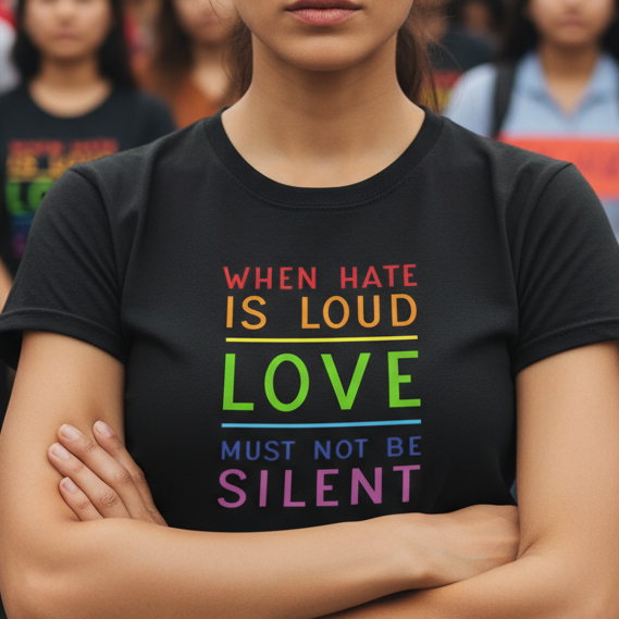 Human Rights Activists Unisex T-Shirt, Anti Trump Tee, Resistance Shirt, No Kings Protest Apparel, Save Democracy Political Activist Clothing