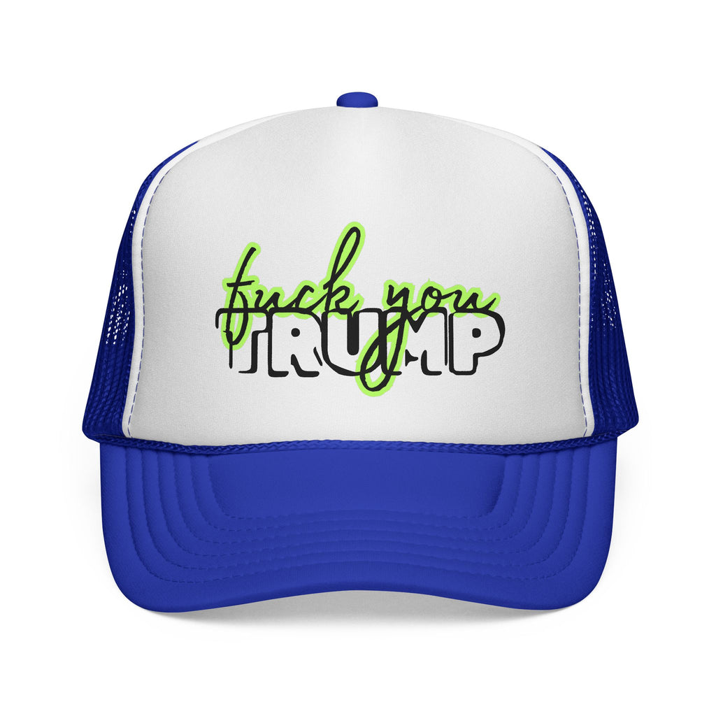 Anti Trump Political Rights Activists Trucker Hat, Anti Trump Hat, Save Democracy, Protester Cap, Resistance Rights Activism Headwear