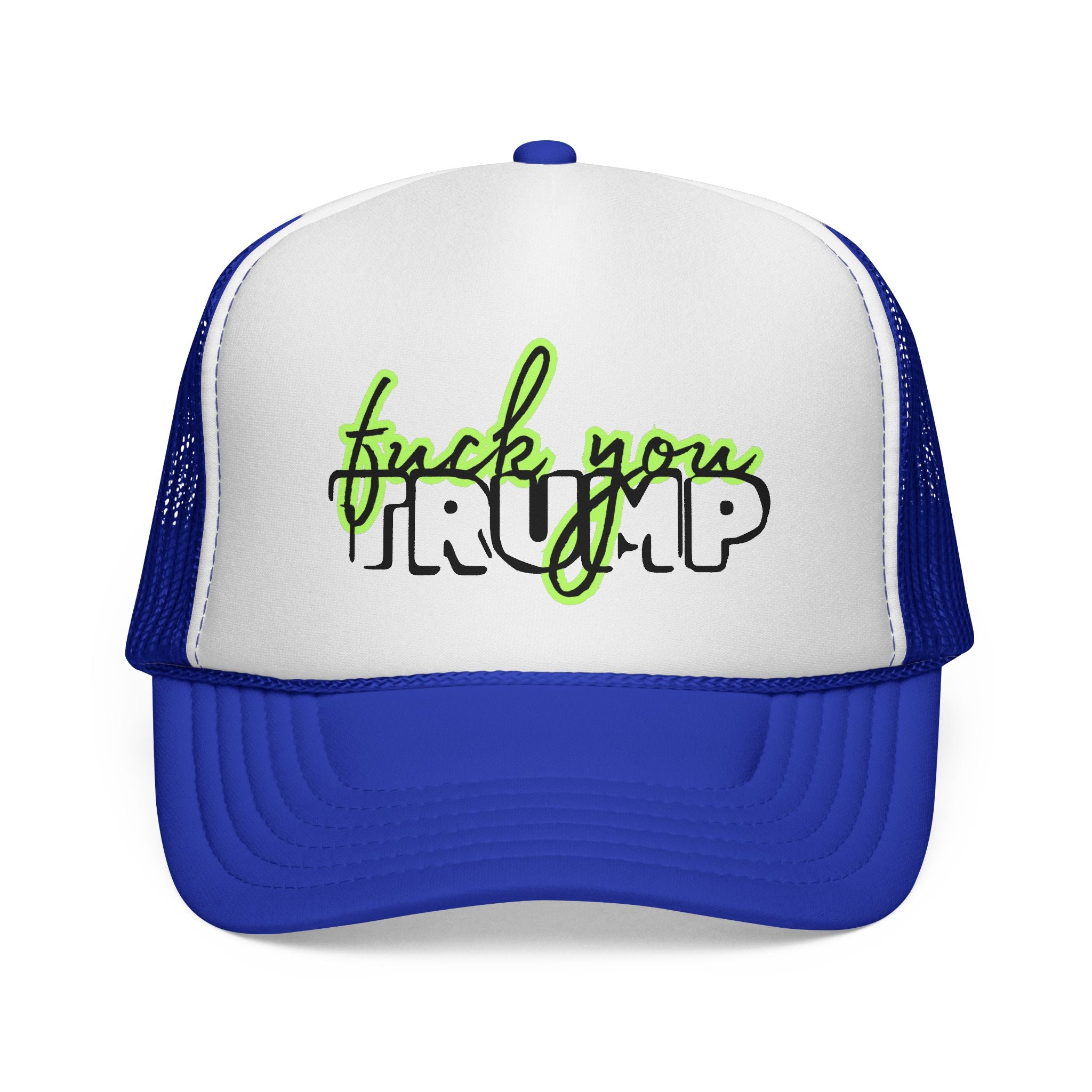 Anti Trump Political Rights Activists Trucker Hat, Anti Trump Hat, Save Democracy, Protester Cap, Resistance Rights Activism Headwear
