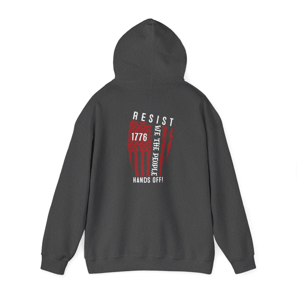 Political Activist Hoodie, Anti Trump Protest Sweatshirt, Human Rights Activist Pullover, Resist Save Democracy Jumper, Unisex Activism