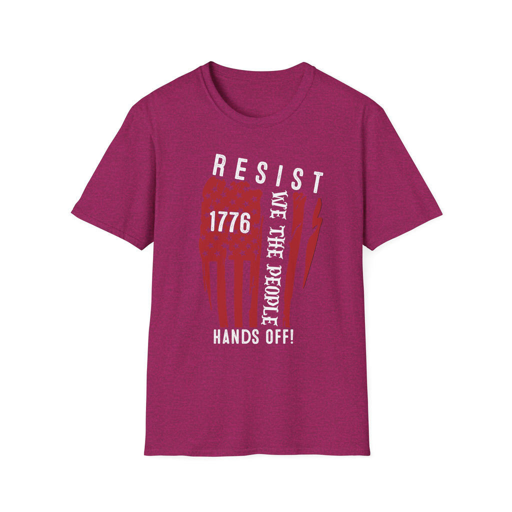 Anti Trump Protest Unisex Softstyle T-Shirt, Rights Activists Tee, Resist Movement Shirt, Political Activism Clothing, Social Justice