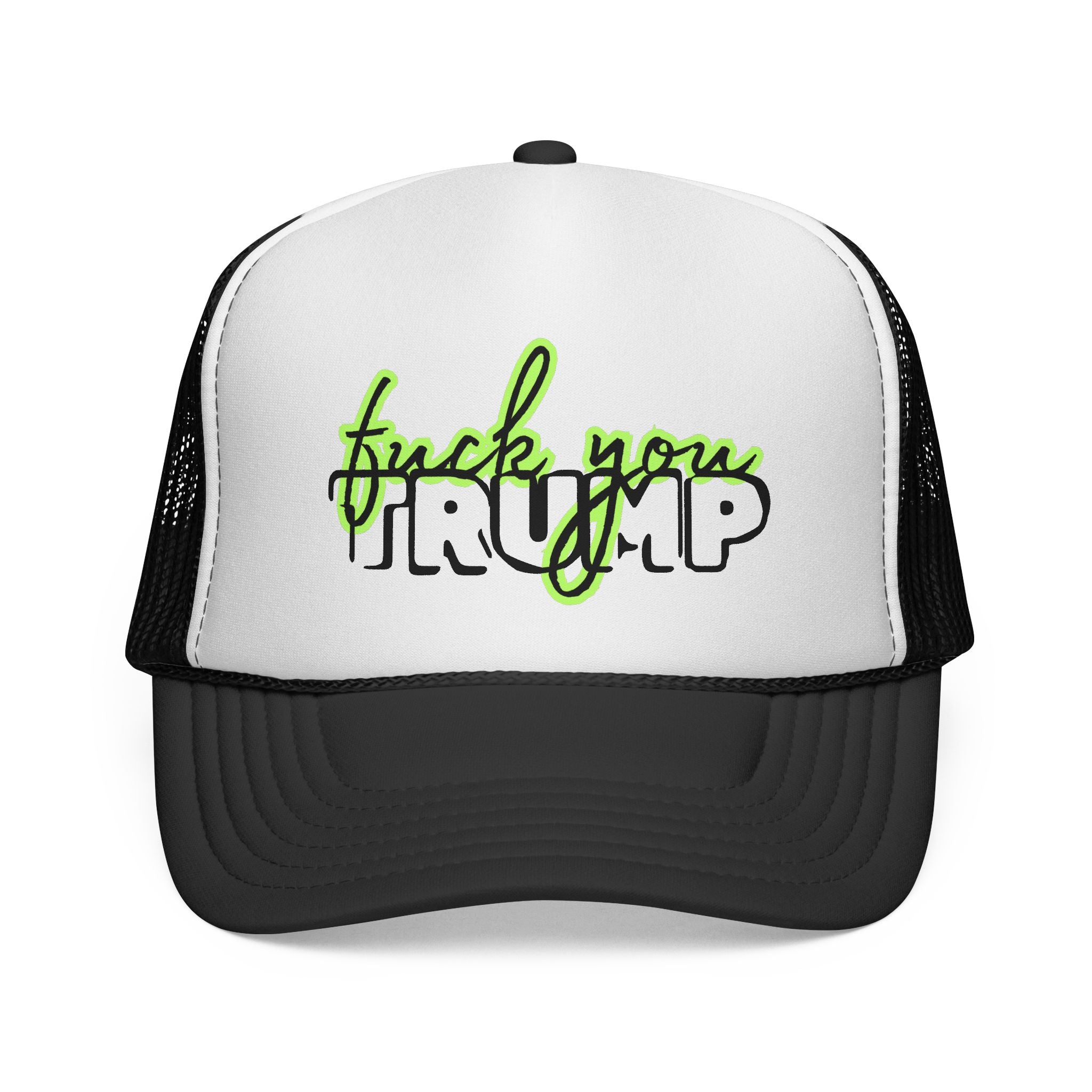 Anti Trump Political Rights Activists Trucker Hat, Anti Trump Hat, Save Democracy, Protester Cap, Resistance Rights Activism Headwear