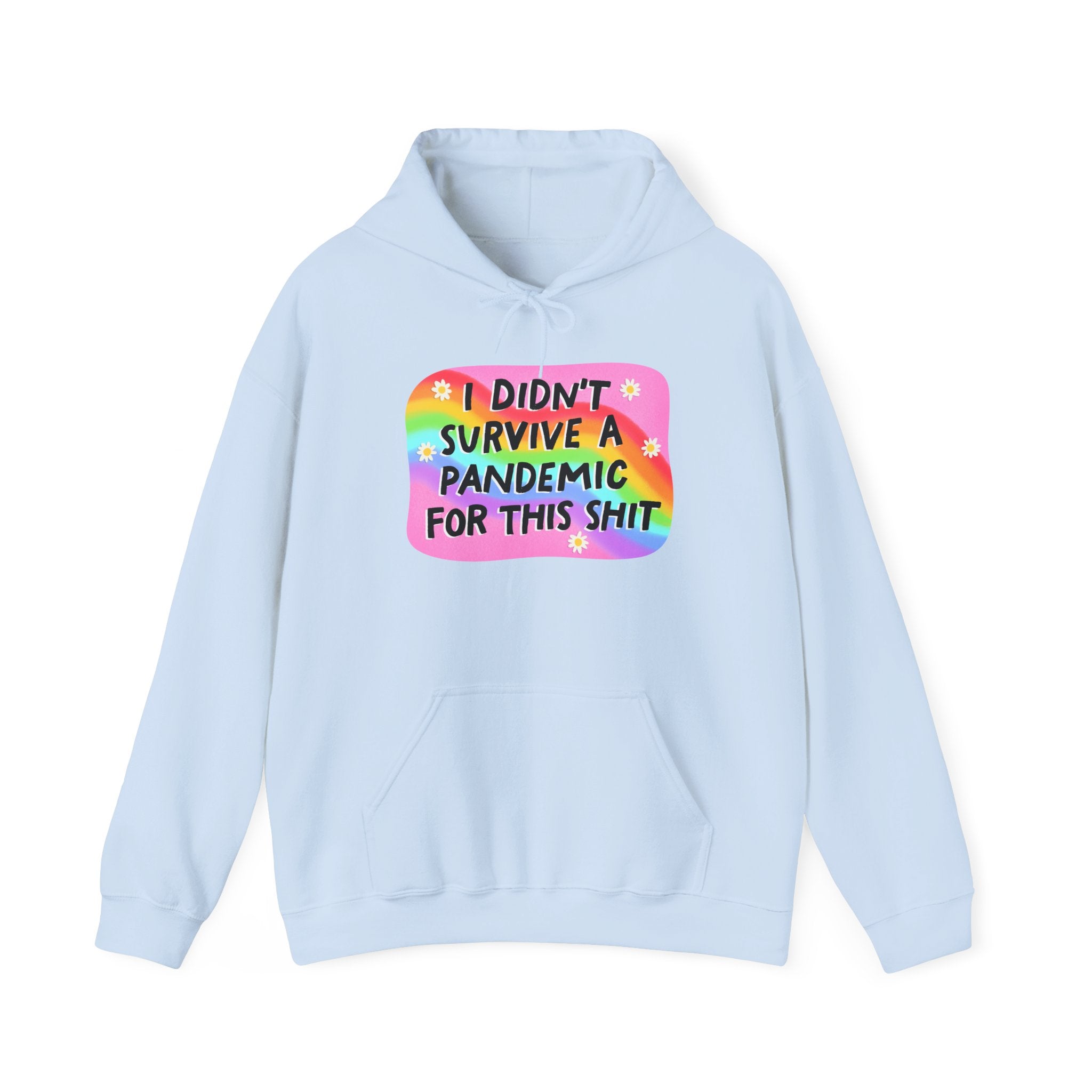 Hoodie - Political Humor Rainbow Design Anti Trump Dictator