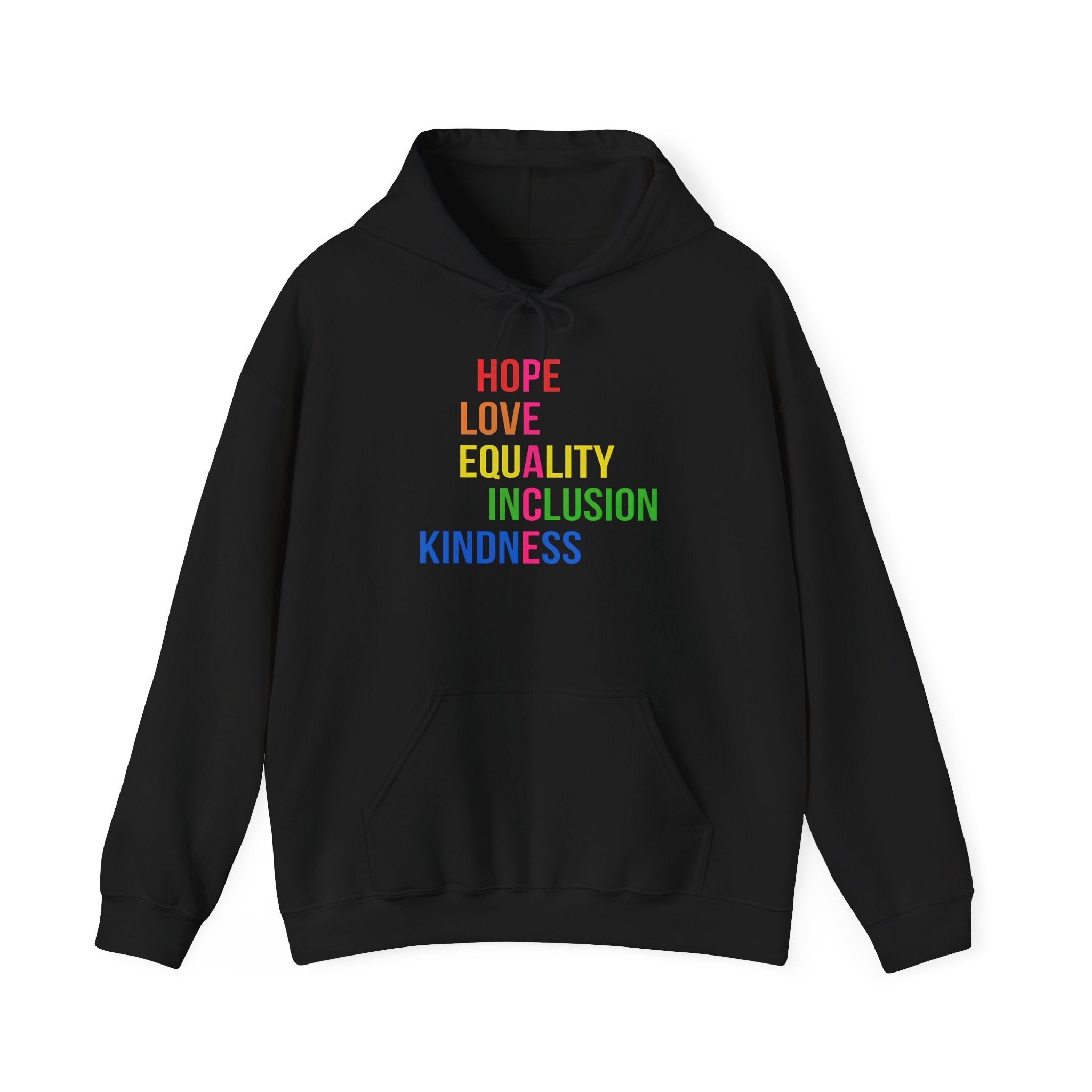 Equality Not Division Inclusion Kindness Hoodie, Unisex Sweatshirt, Equality Sweatshirt, Kindness Hooded Sweatshirt, Inclusion Hoodie,