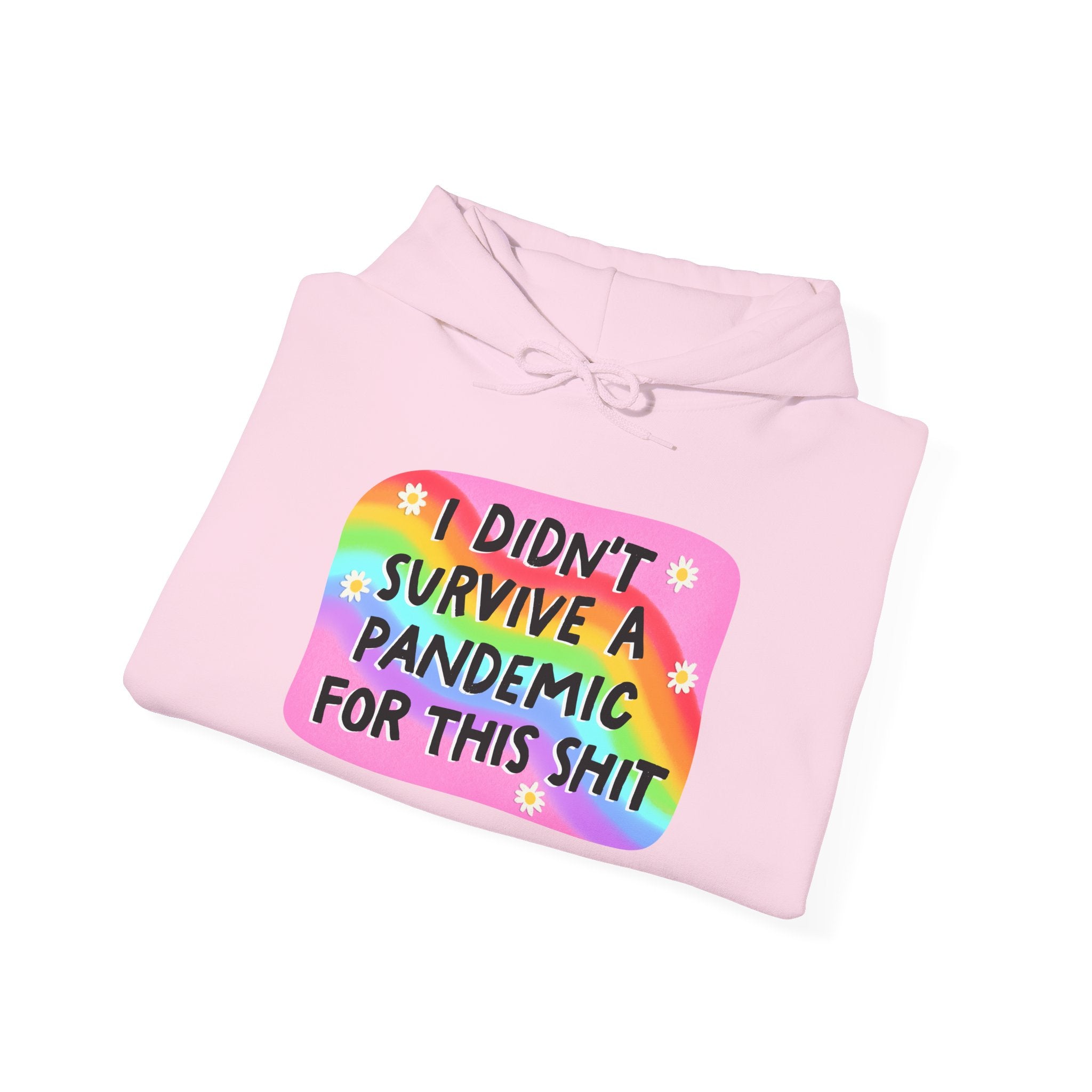 Hoodie - Political Humor Rainbow Design Anti Trump Dictator