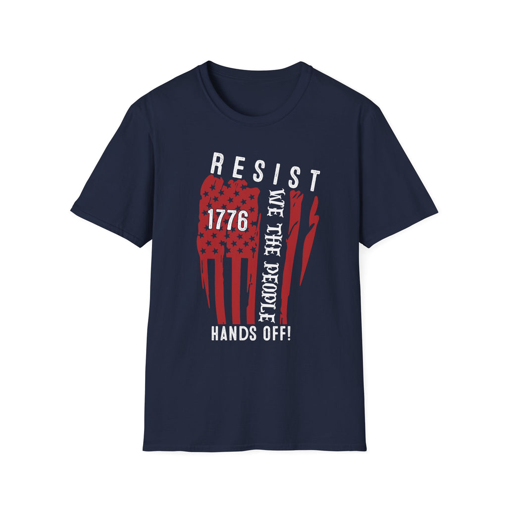Anti Trump Protest Unisex Softstyle T-Shirt, Rights Activists Tee, Resist Movement Shirt, Political Activism Clothing, Social Justice