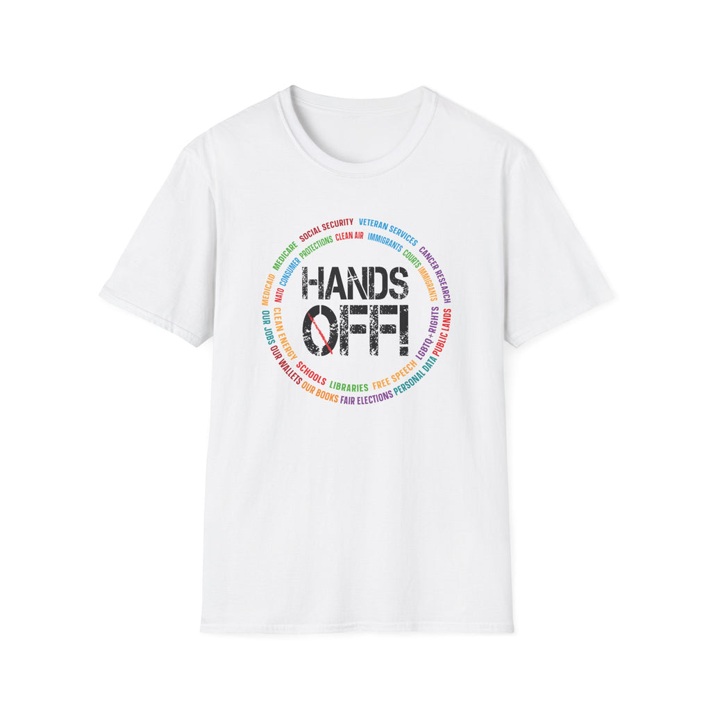 Anti Trump Resist Unisex Softstyle T-Shirt, Political Rights Activists Protest Tee, Activism Apparel Protest Shirt Save Democracy