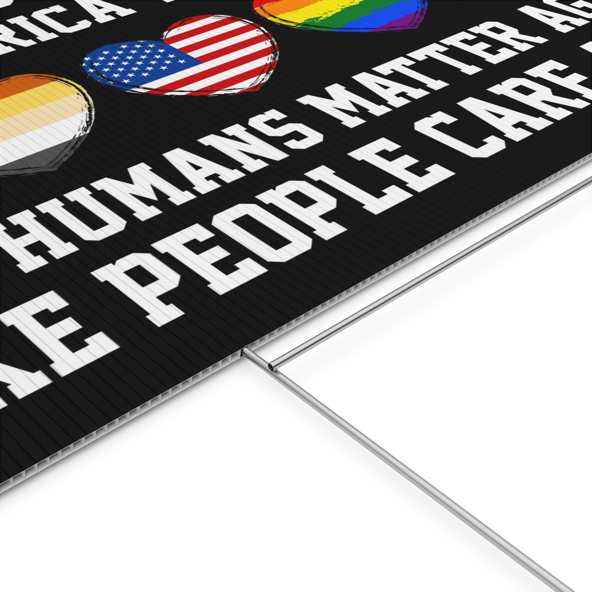 Political Protest Yard Sign, Anti Trump, Resist Movement, Equality, Human Rights Activists, Activist Stake Placard, Protest Banner,