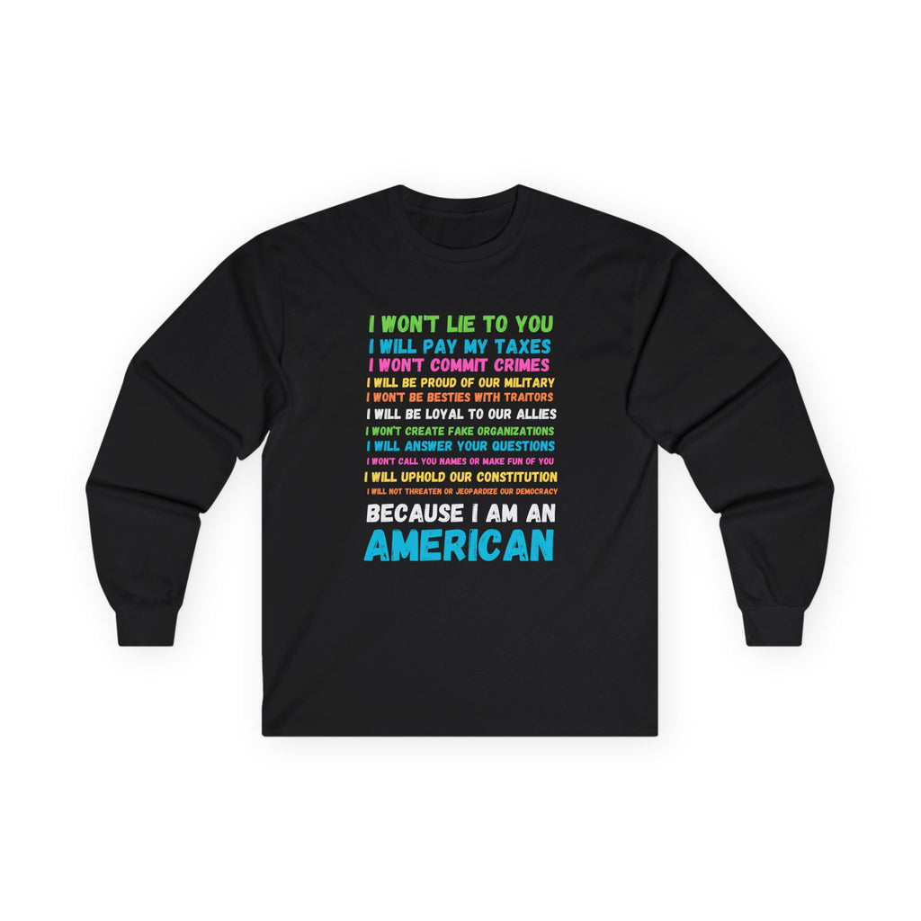 Political Statement Tee, Feminist Long Sleeve Shirt for Activists, Librarian Gifts, Social Justice Clothing, Resist Trump Unisex Top, Anti