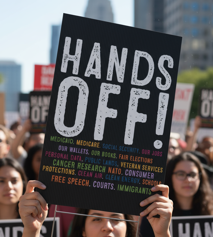 Political Rights Activists Protest Sign, Anti Trump Resist Plastic Yard Sign, Resistance Movement Decor, Activism Demonstration Banner