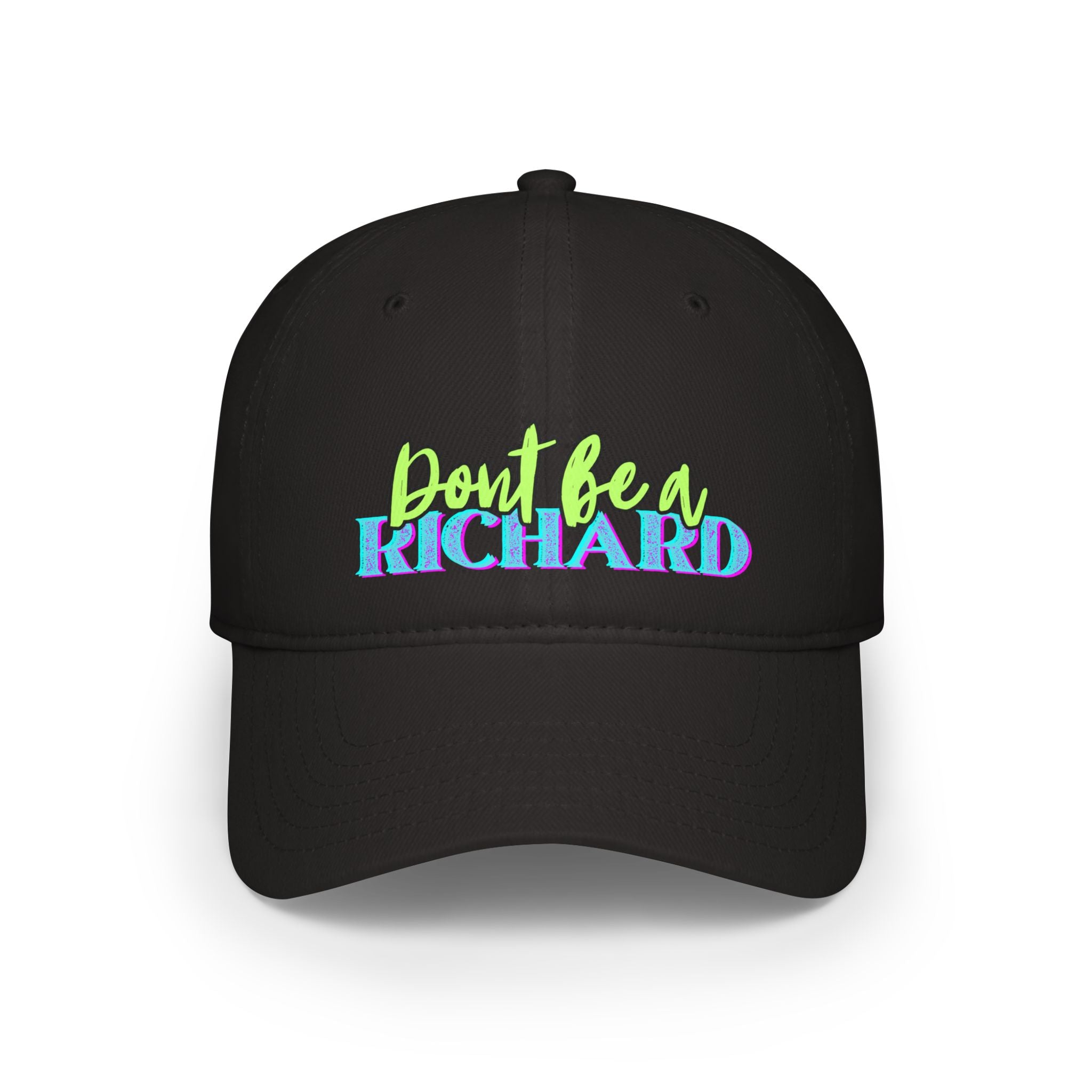 Sarcasm Hat, Funny Hat for Men and Women, Don't be a Richard, Trending Sarcasm Moody Baseball Cap, Sarcastic Gifts, Low Profile Cap