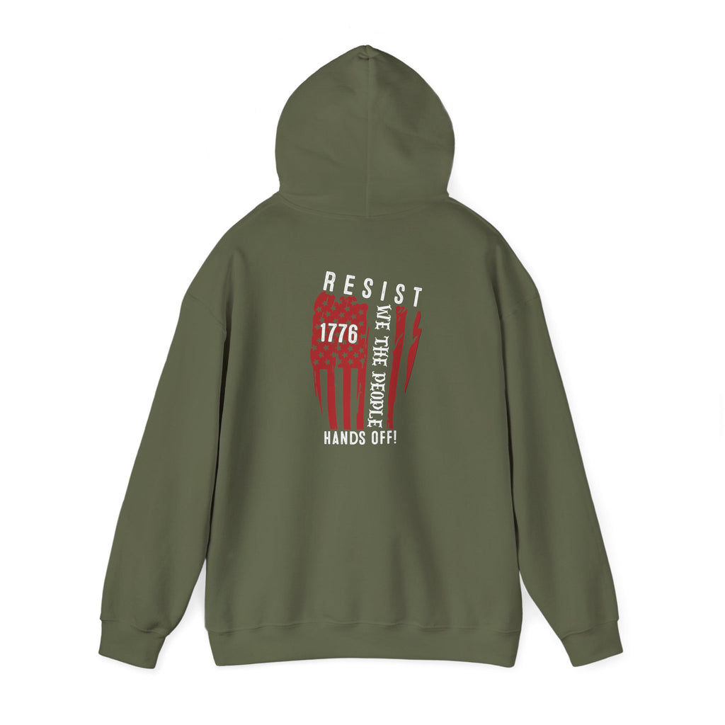 Political Activist Hoodie, Anti Trump Protest Sweatshirt, Human Rights Activist Pullover, Resist Save Democracy Jumper, Unisex Activism