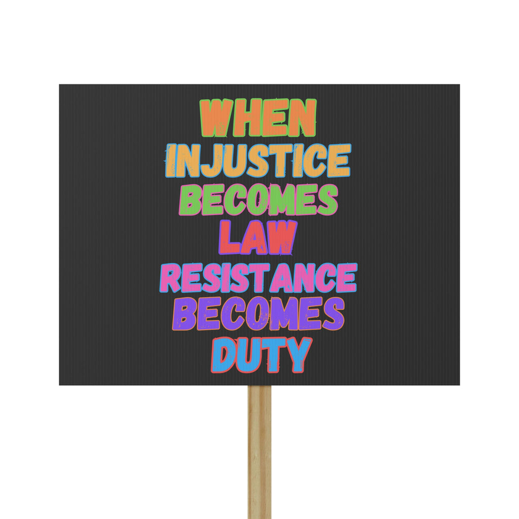 Protest Sign, Anti Trump Resistance Duty Rights Activists, Political Activist Poster, Protest Movement Banner, Activism Decor, Social