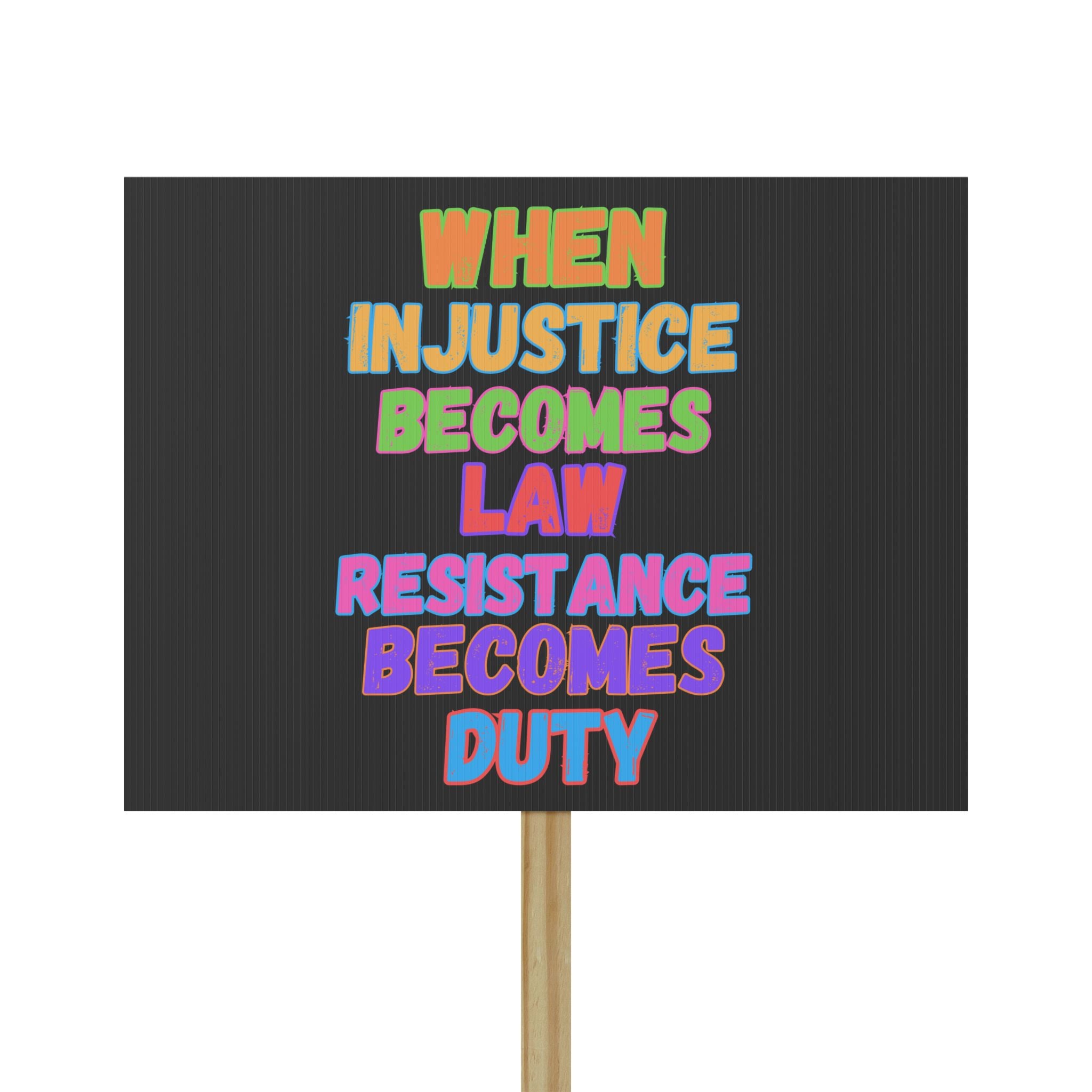 Protest Sign, Anti Trump Resistance Duty Rights Activists, Political Activist Poster, Protest Movement Banner, Activism Decor, Social