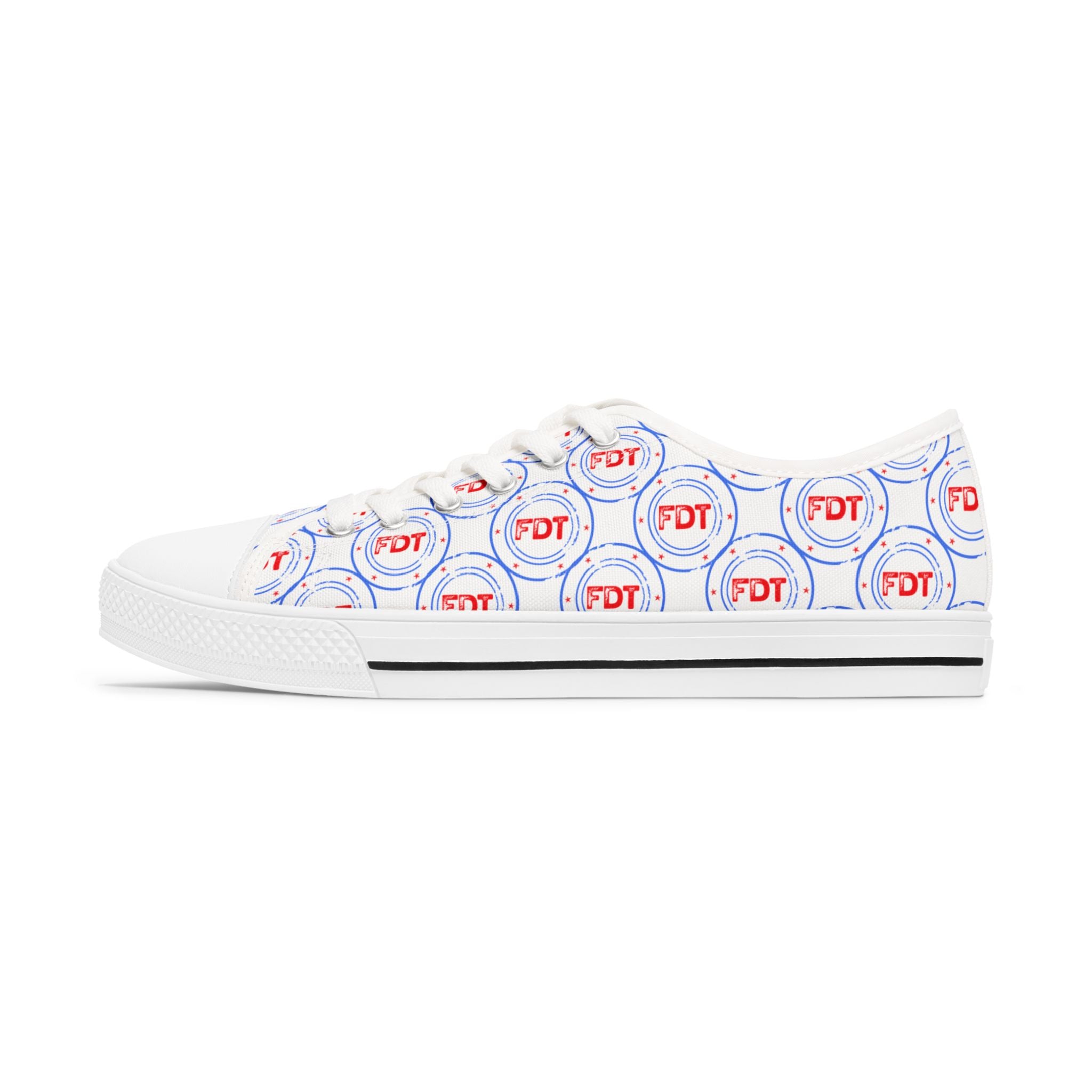FDT Chucks Trendy Women's Low Top Sneakers, Casual Fashion Shoes, Liberal Fashion Protest Sneakers, Unique Streetwear, Comfort Meets Style