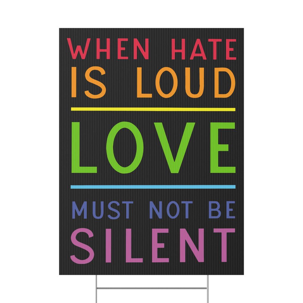 Human Rights Activist Sign, Equality Not Divide, Stand Up for Your Rights, Protest Sign, Social Justice, Political Statement, Activism Anti Trump