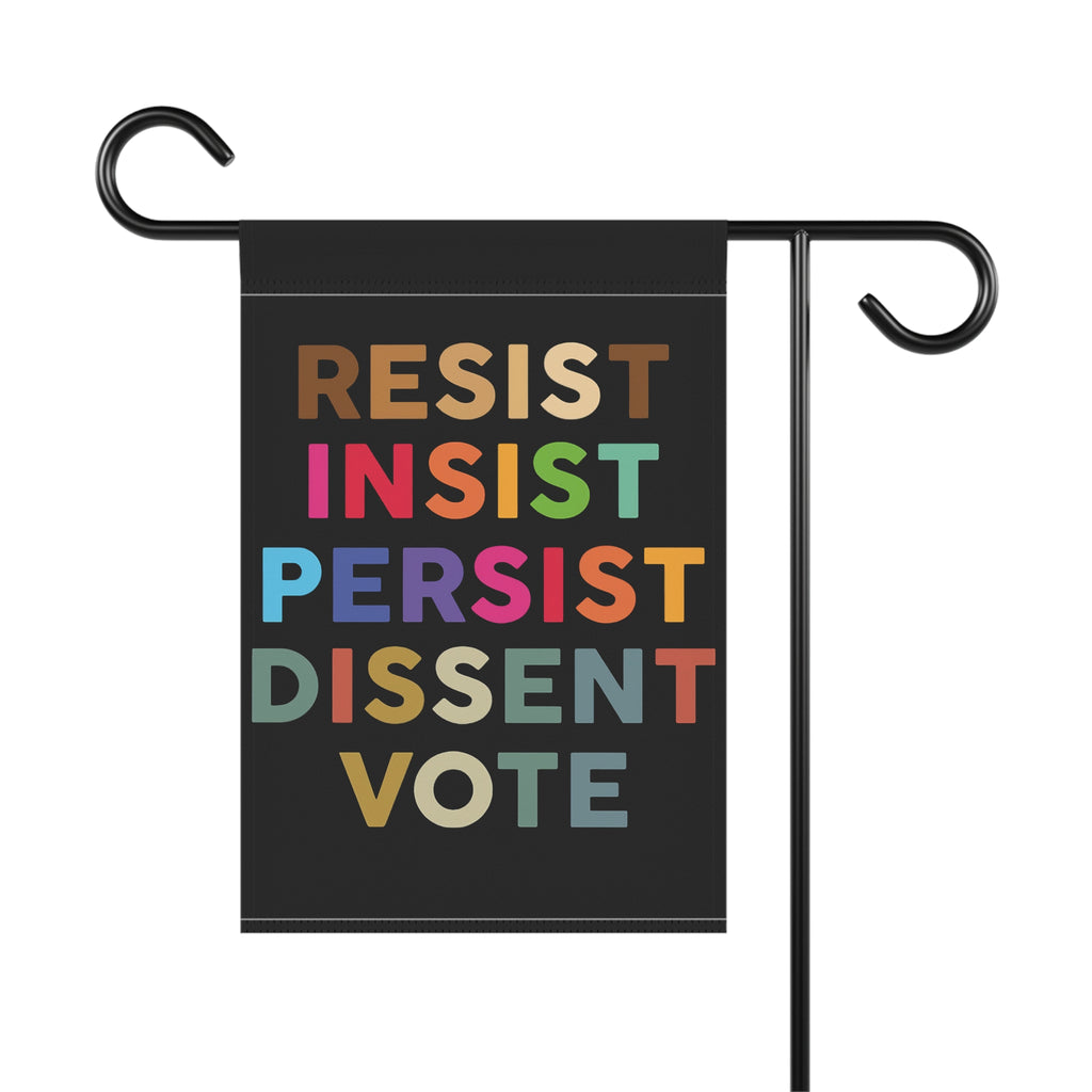 Banner, Anti Trump, Resist Protest Save Democracy Rights Activists, Garden Flag, House Decoration, Outdoor Sign, Protester Gift, Political
