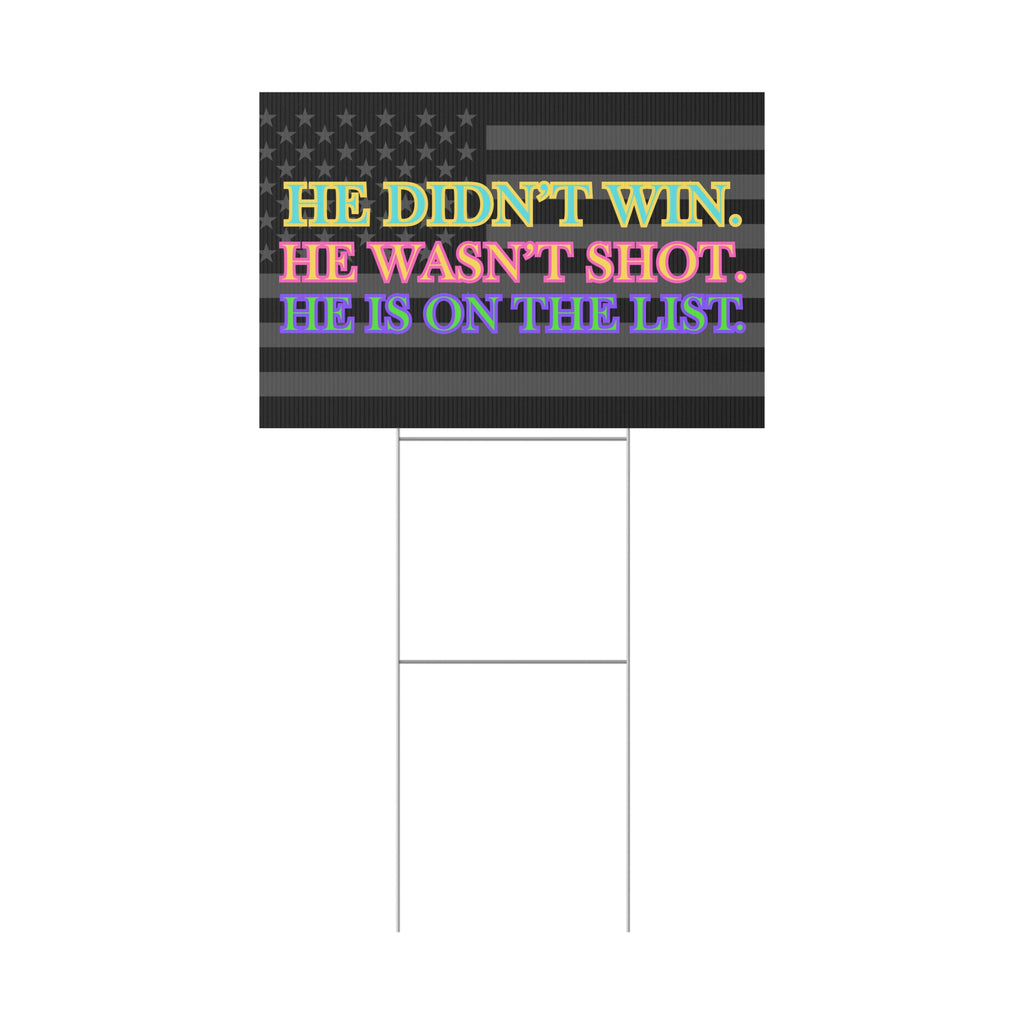 Political Rights Activists Plastic Yard Sign, Anti Trump, Equality No Kings, Resist, Protest Sign, Social Justice Yard Decor, Activist Gift,