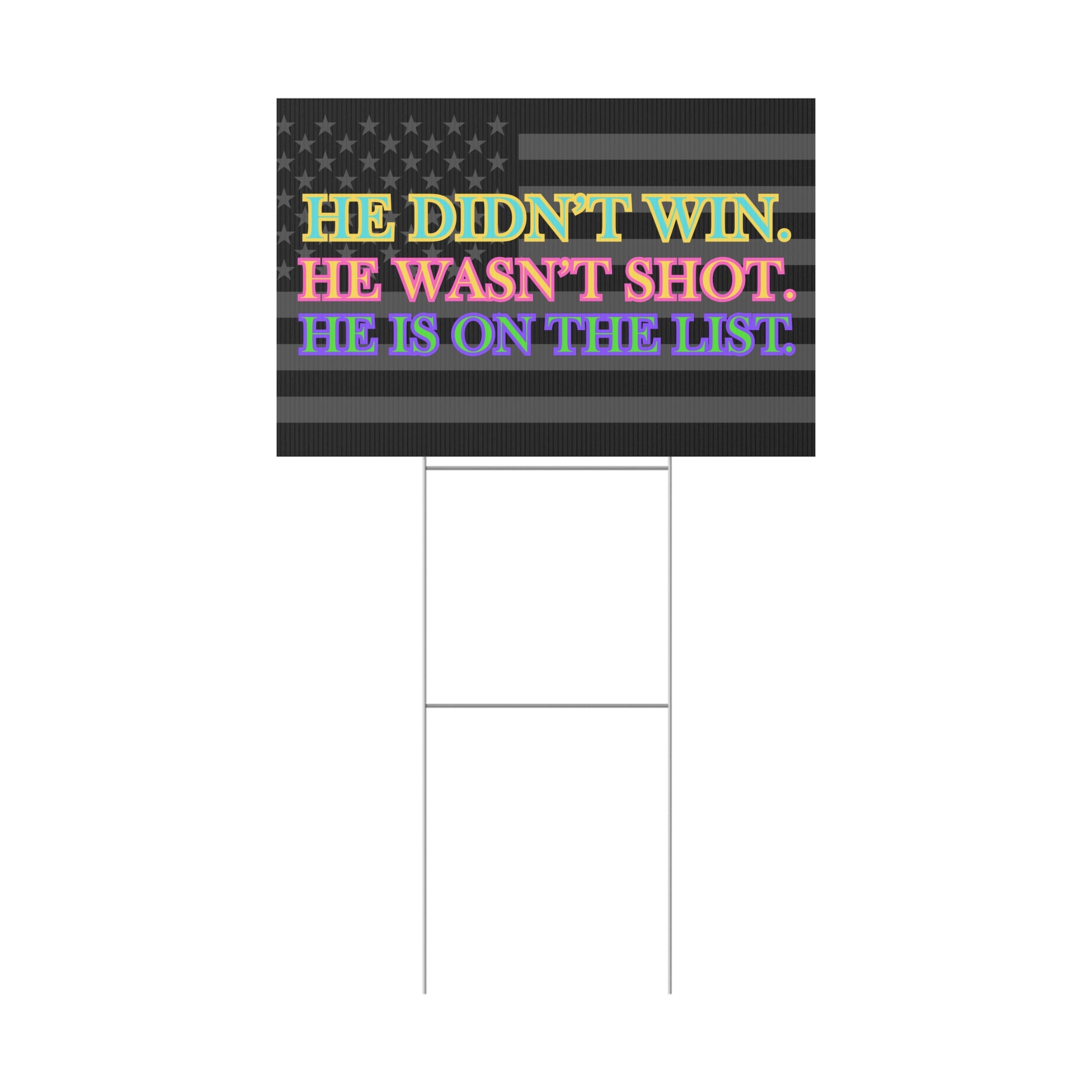 Political Rights Activists Plastic Yard Sign, Anti Trump, Equality No Kings, Resist, Protest Sign, Social Justice Yard Decor, Activist Gift,