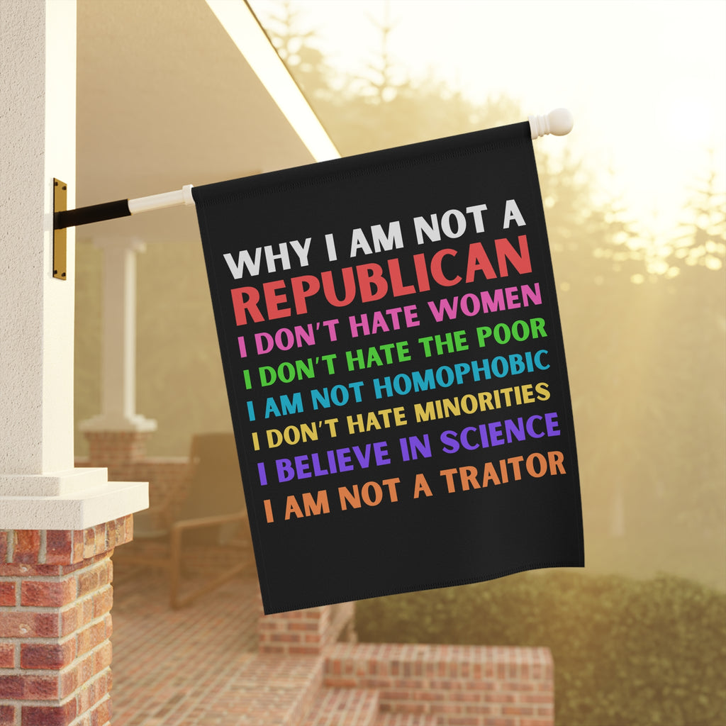 Flag Banner, Anti Trump, Resist, Equality Inclusion, Rainbow Protest Sign, LGBTQ Pride Decor, Activist Gift, Political Statement, Social