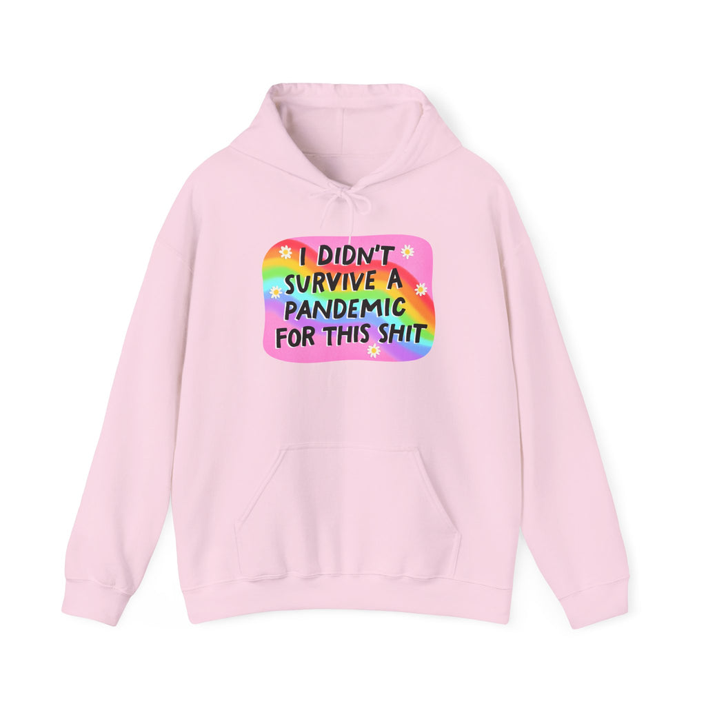 Hoodie - Political Humor Rainbow Design Anti Trump Dictator