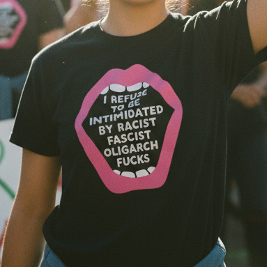 Anti Trump Unisex Softstyle T-Shirt, Protest Shirt for Political Activists, Resistance Tee, Activism Apparel, Social Justice Clothing