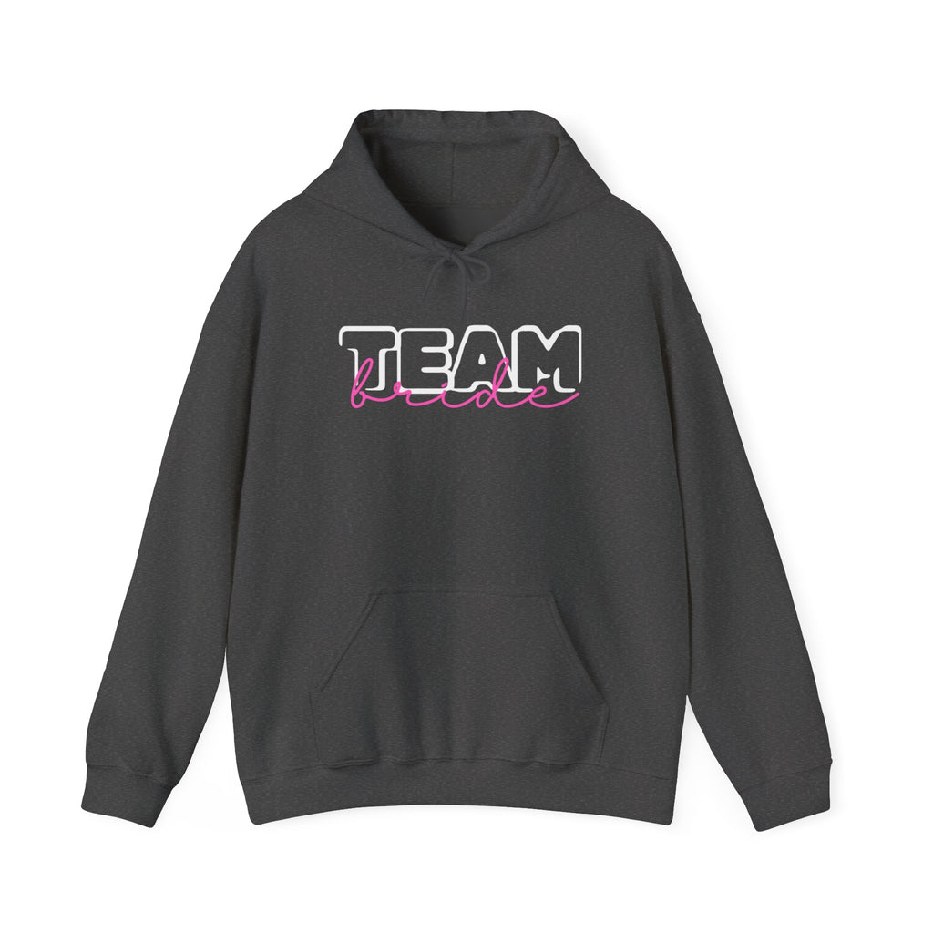 Team Bride Hoodie, Bachelorette Party Gift, Wedding Bridal Party Sweatshirt, Bride Tribe Pullover, Bridal Shower Hoodie, Bridal Party Matching Gifts
