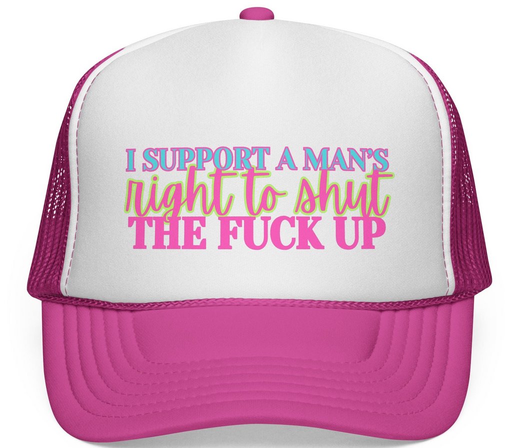 Trucker Cap for Anti Trump Political Rights Activists Women Sarcastic Hat, Protest Activism Resistance Gear, Equality Feminist Gift,