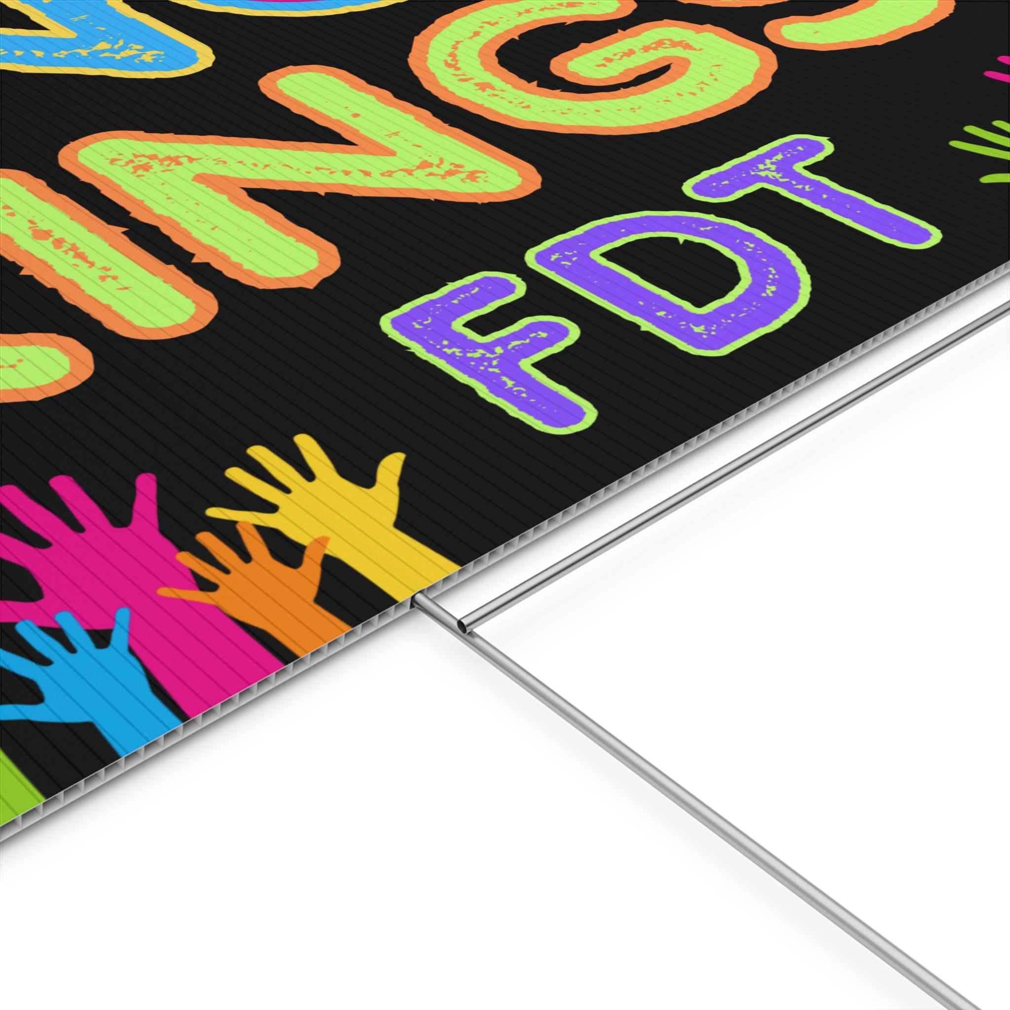 Plastic Yard Sign, Anti Trump Rights Activists No Kings Protest, Protest Sign, Activism Decor, Political Statement, Protest Art, Outdoor