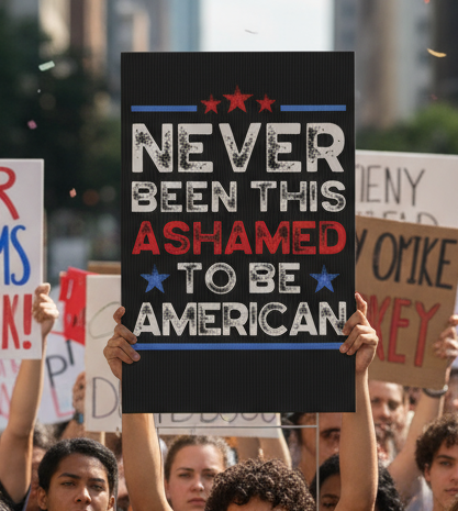 Political Rights Yard Sign, Resist Anti Trump Protest Decoration, Democracy Activist Visual Statement, Activism Campaign Placard, Liberal